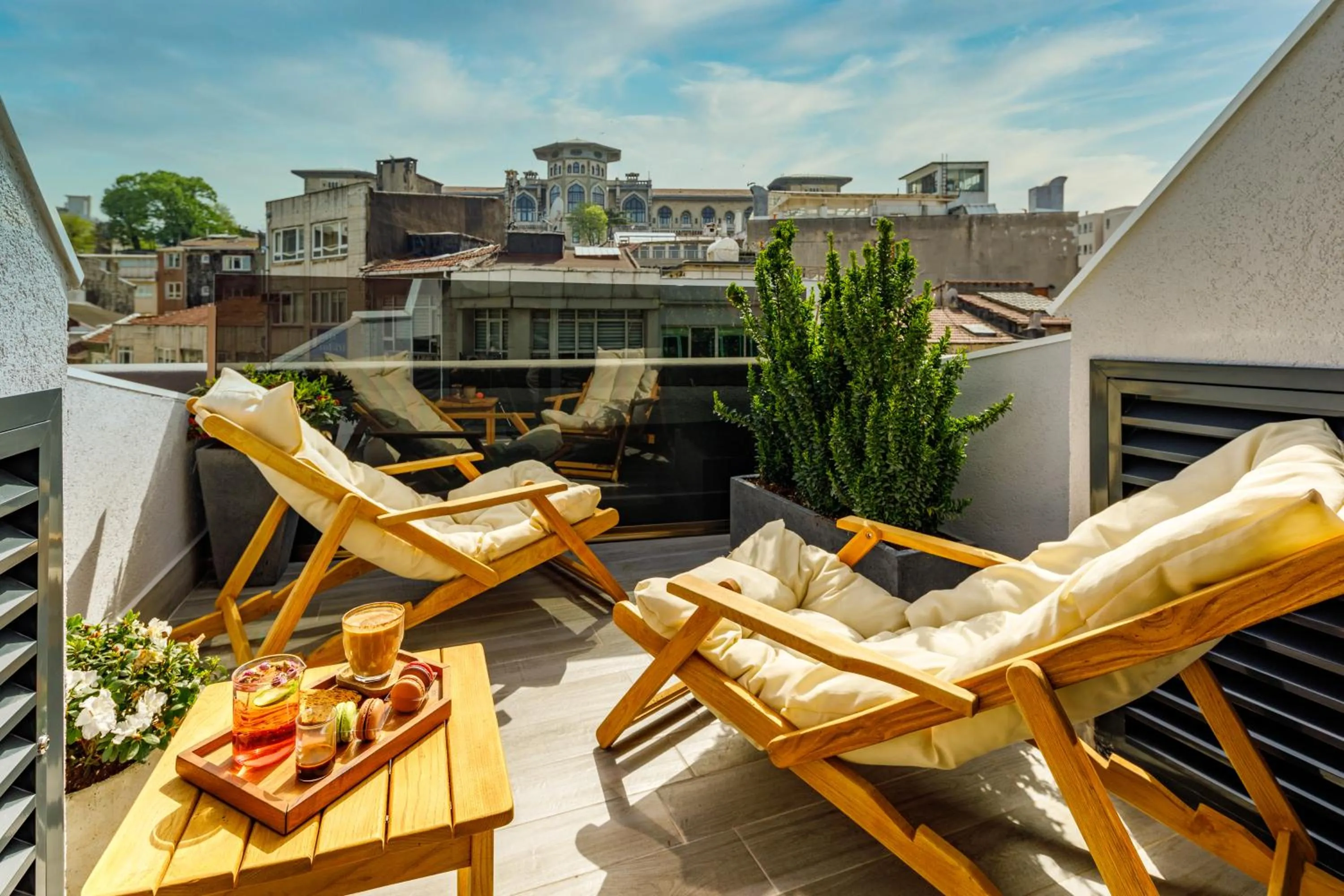 Balcony/Terrace in Euro Design Hotel