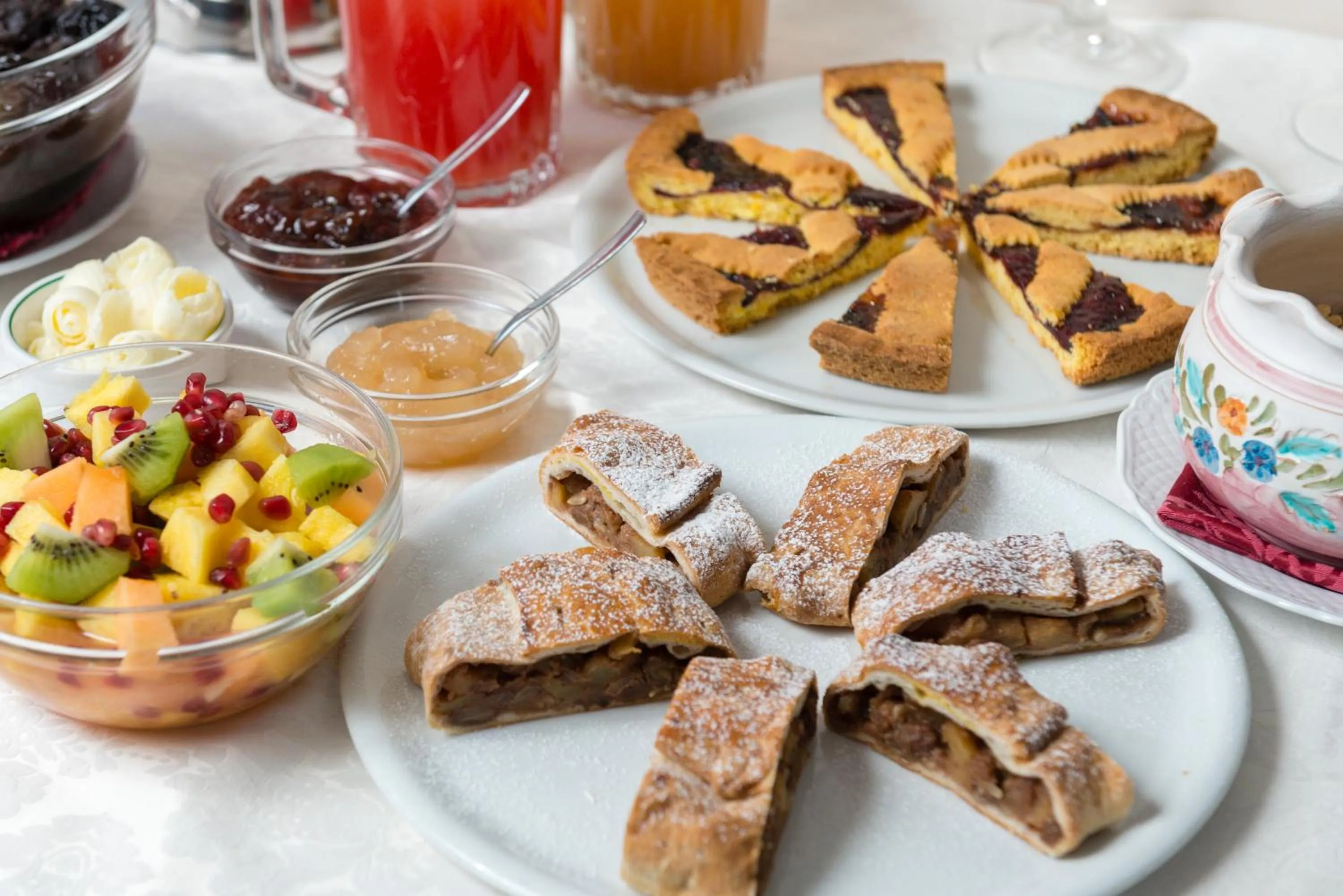 Food close-up in Animae Natura Hotel