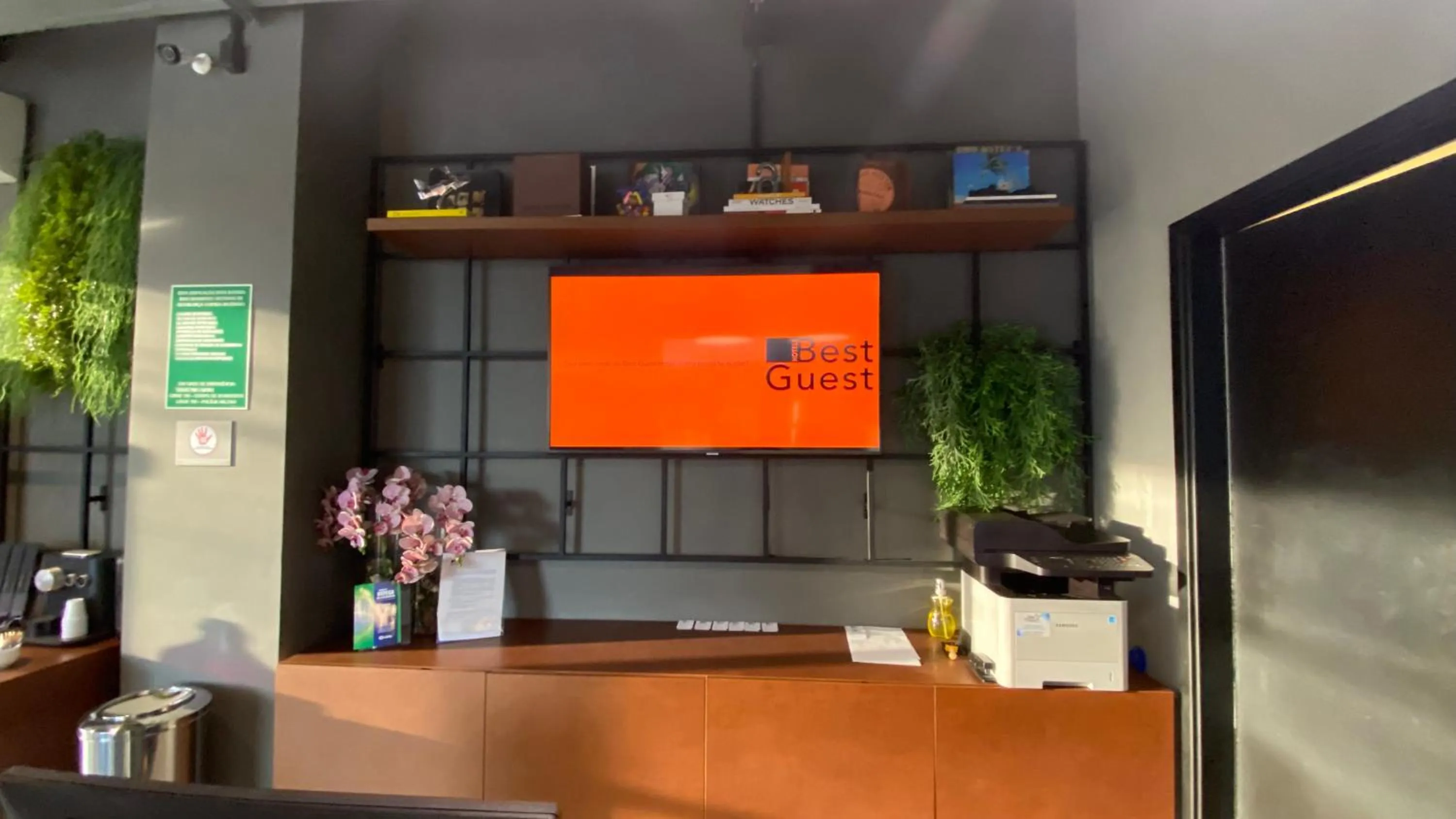 Lobby or reception in Best Guest Hotel Expo Anhembi