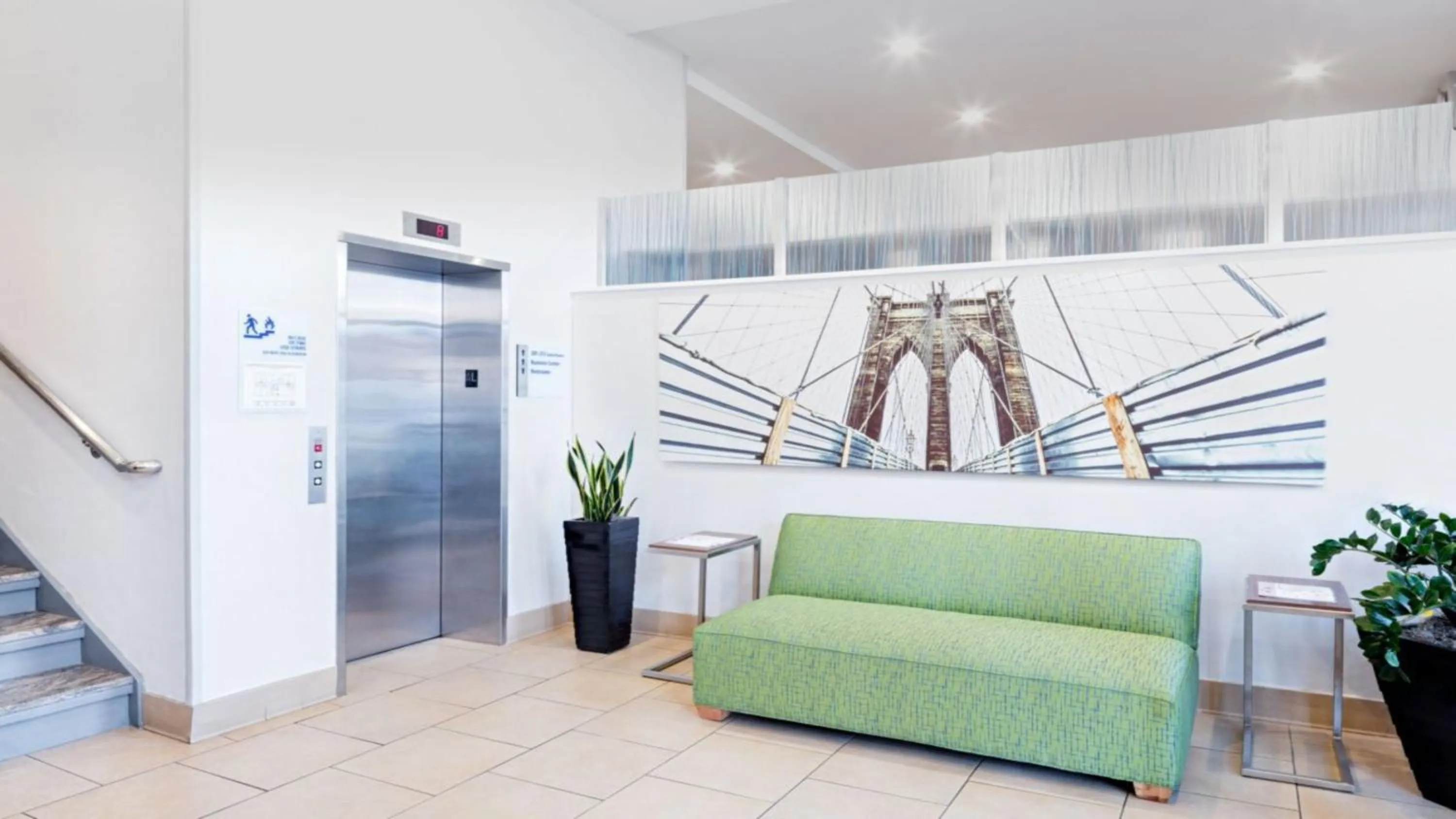 Property building, Seating Area in Holiday Inn Express Brooklyn, an IHG Hotel