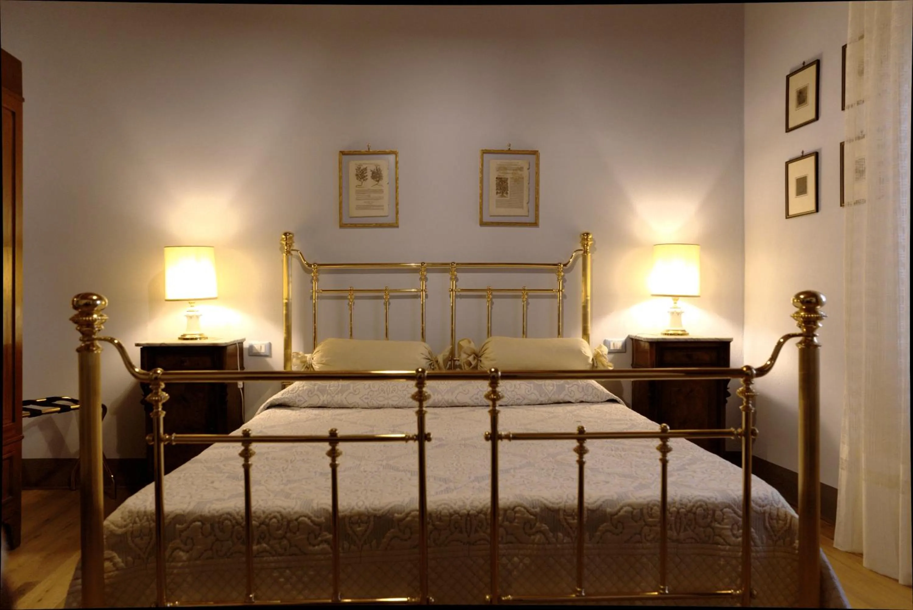 Bed in I Tre Poderi 1872