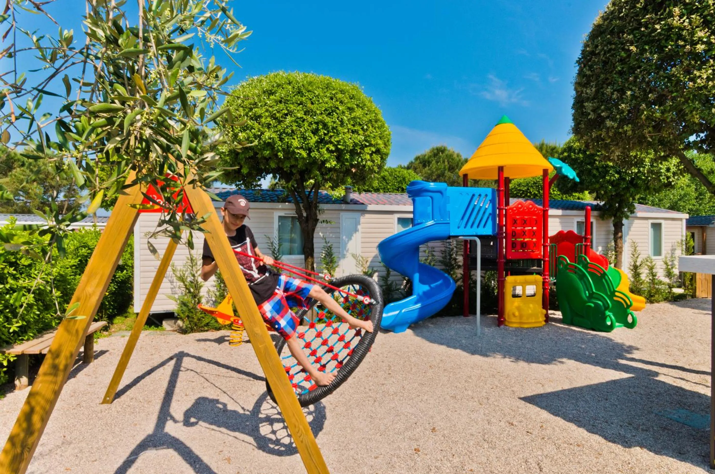 Children play ground in Le Palme Camping & Village