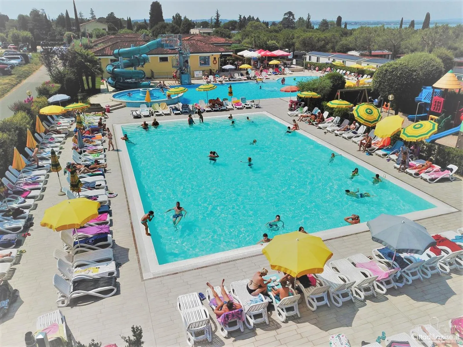 Aqua park in Le Palme Camping & Village