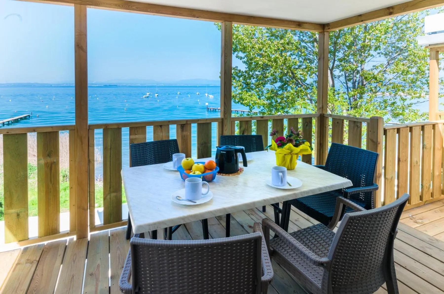 Patio in Le Palme Camping & Village