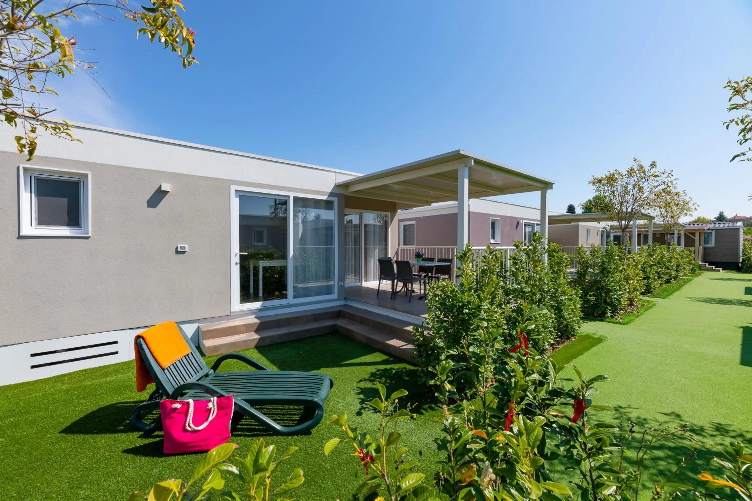 Patio in Le Palme Camping & Village