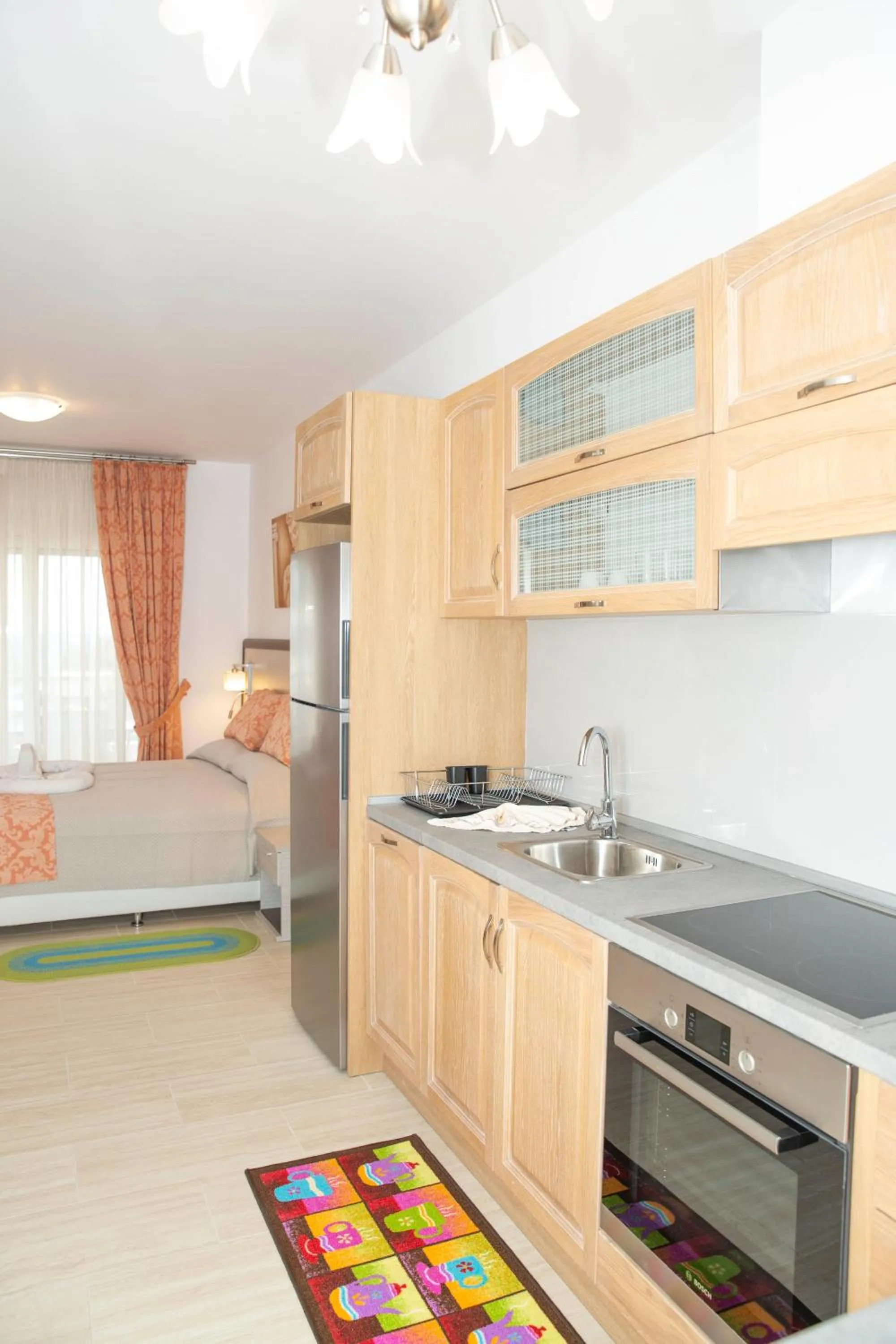 Bed in Haraki Bay Hotel and Luxury Apartments