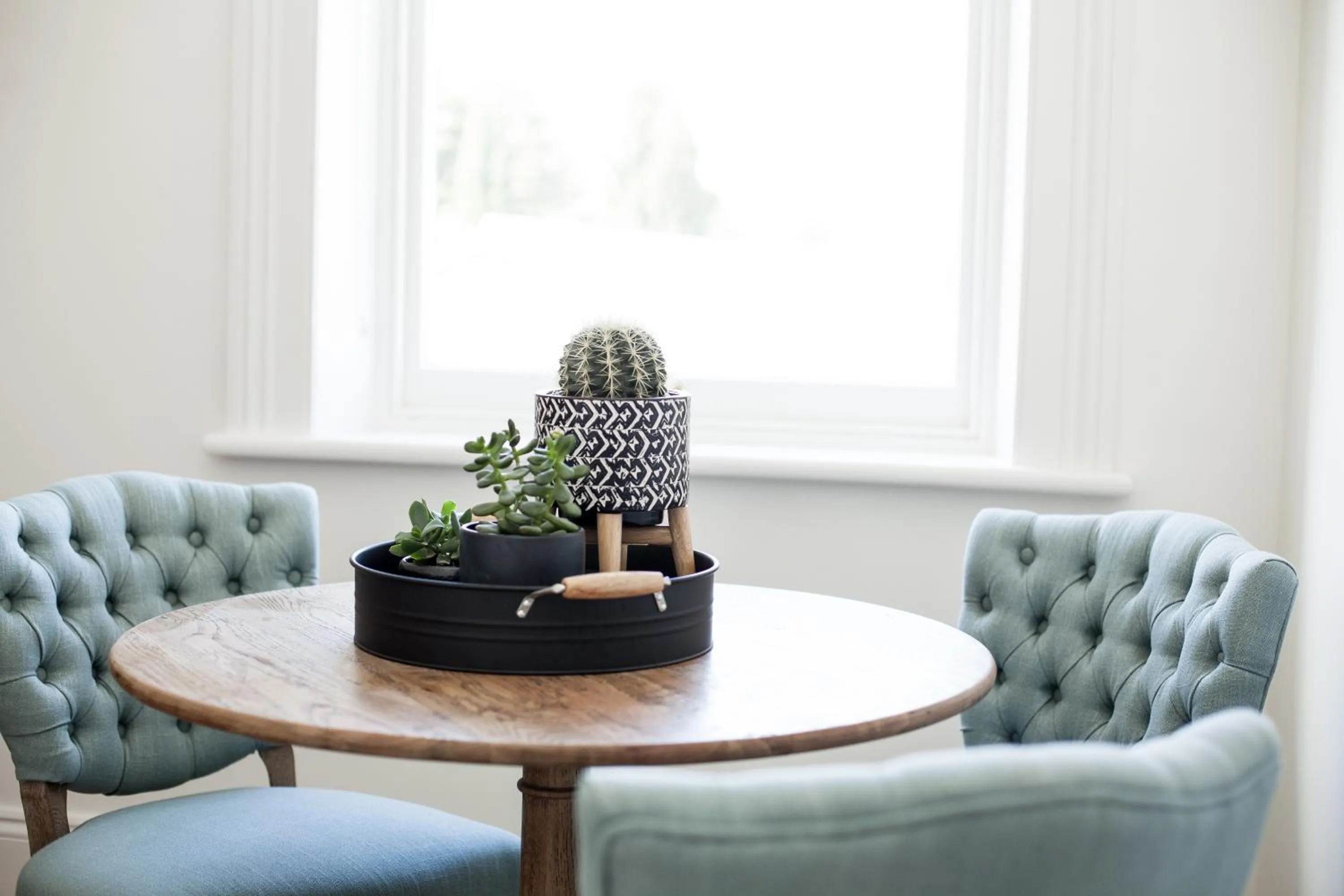 Seating area in Old Market Inn