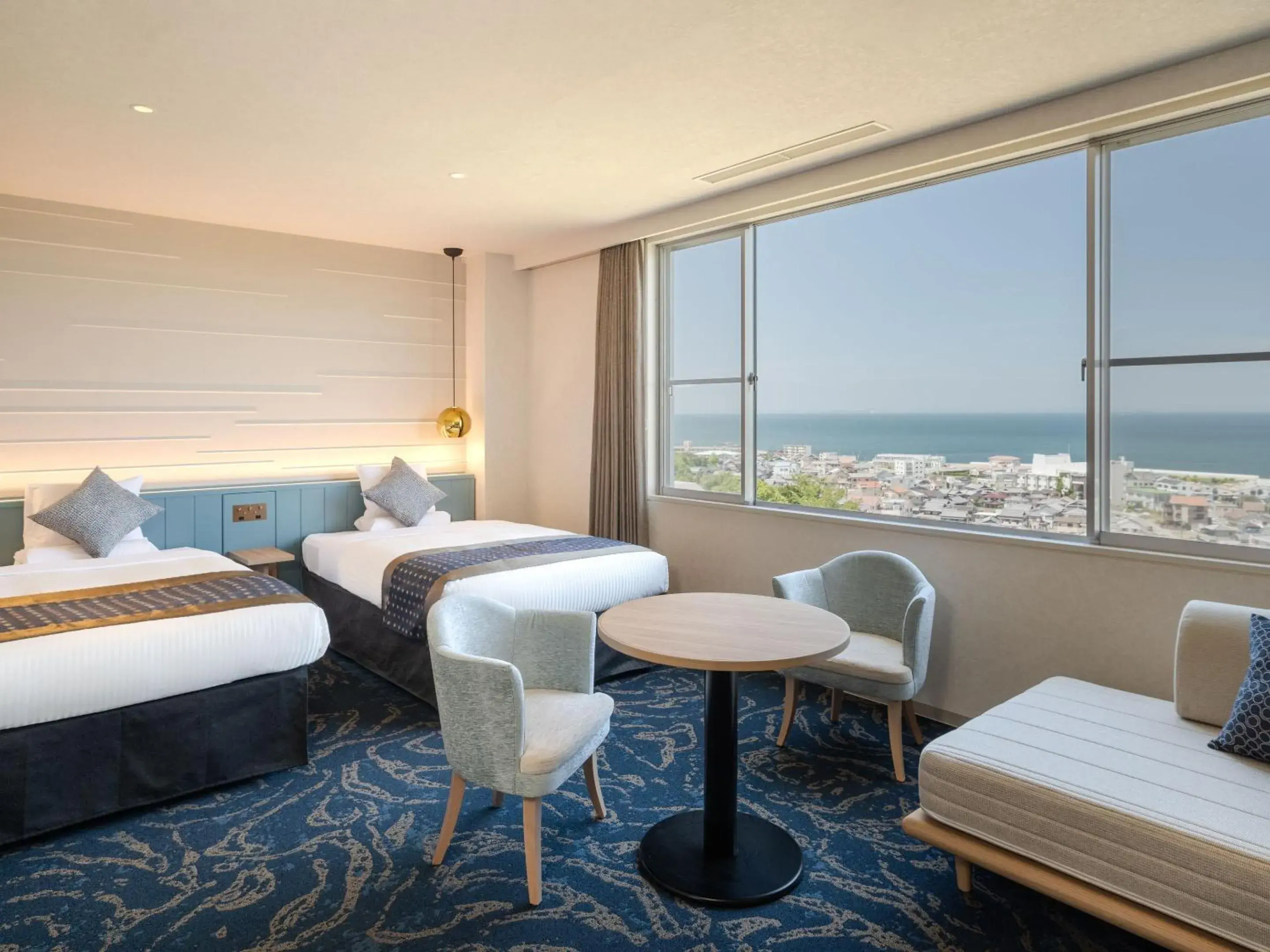 Universal Room with Sea View and Private Bathroom - single occupancy - Nonsmoking in KAMENOI HOTEL Awajishima Universal Room with Sea View and Private Bathroom - single occupancy - Nonsmoking in KAMENOI HOTEL Awajishima