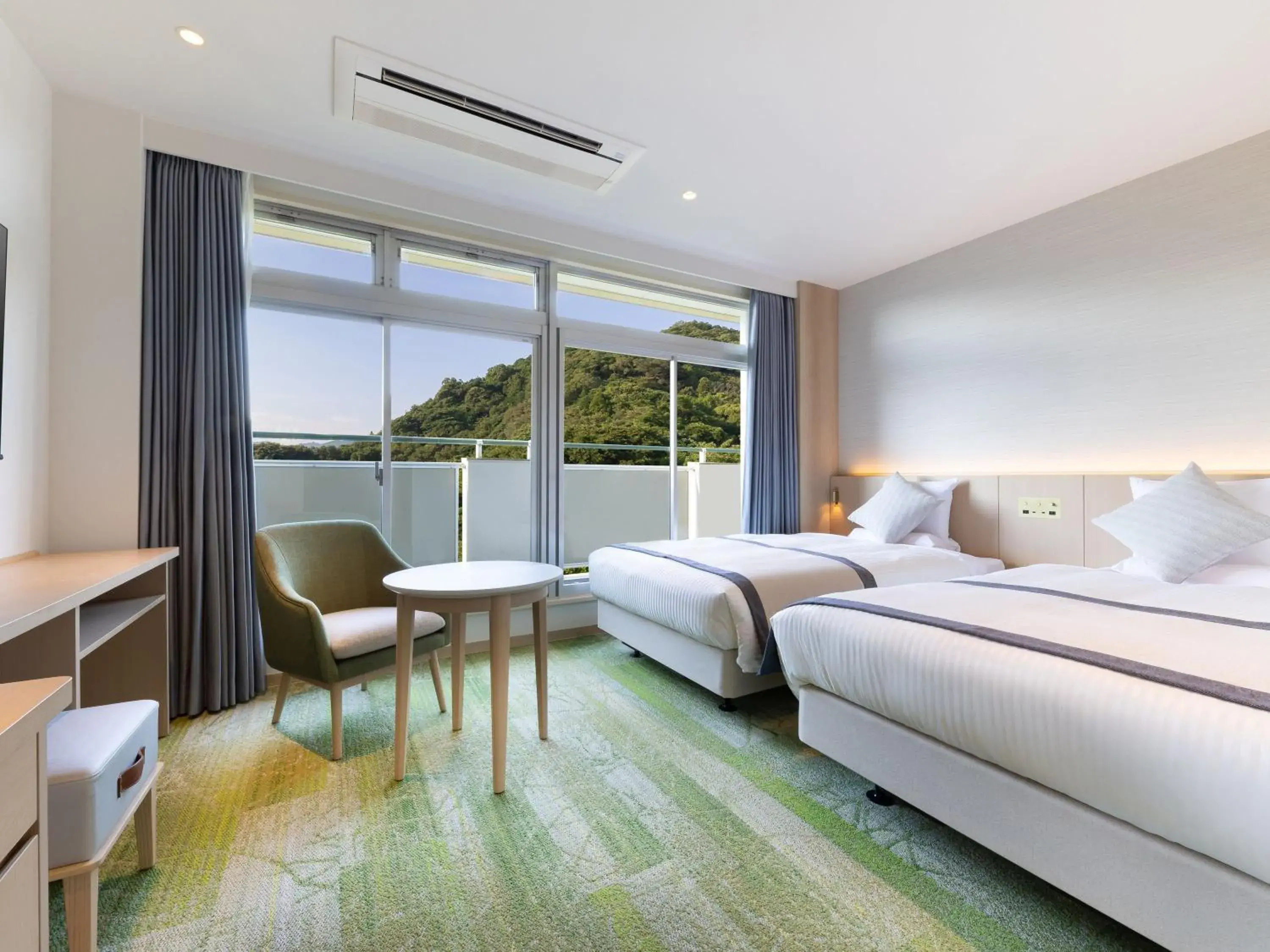 Forest View Superior Twin with Toilet in KAMENOI HOTEL Yaizu Forest View Superior Twin with Toilet in KAMENOI HOTEL Yaizu