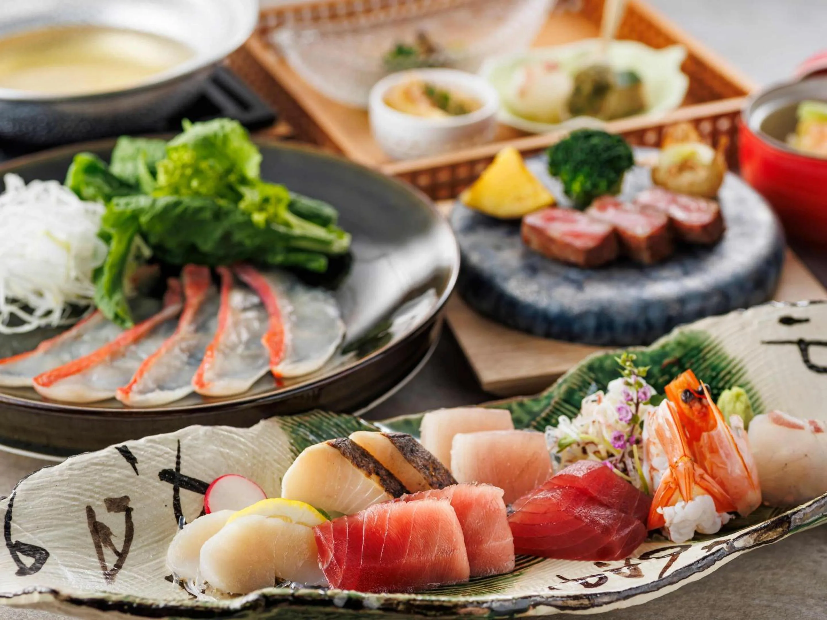 Dinner in KAMENOI HOTEL Yaizu