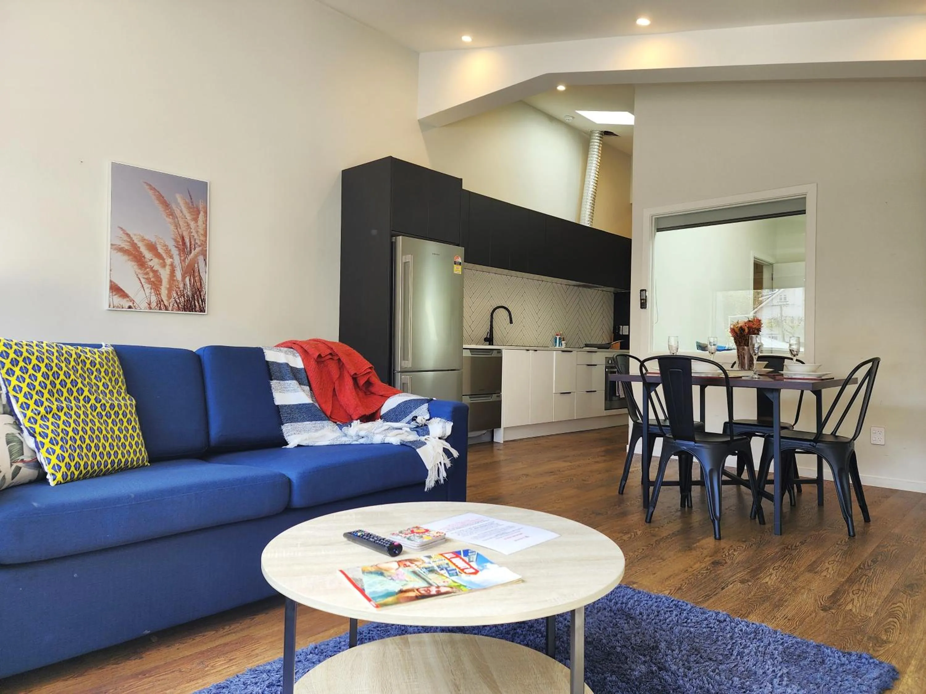 Living room in U Suites Kilbirnie