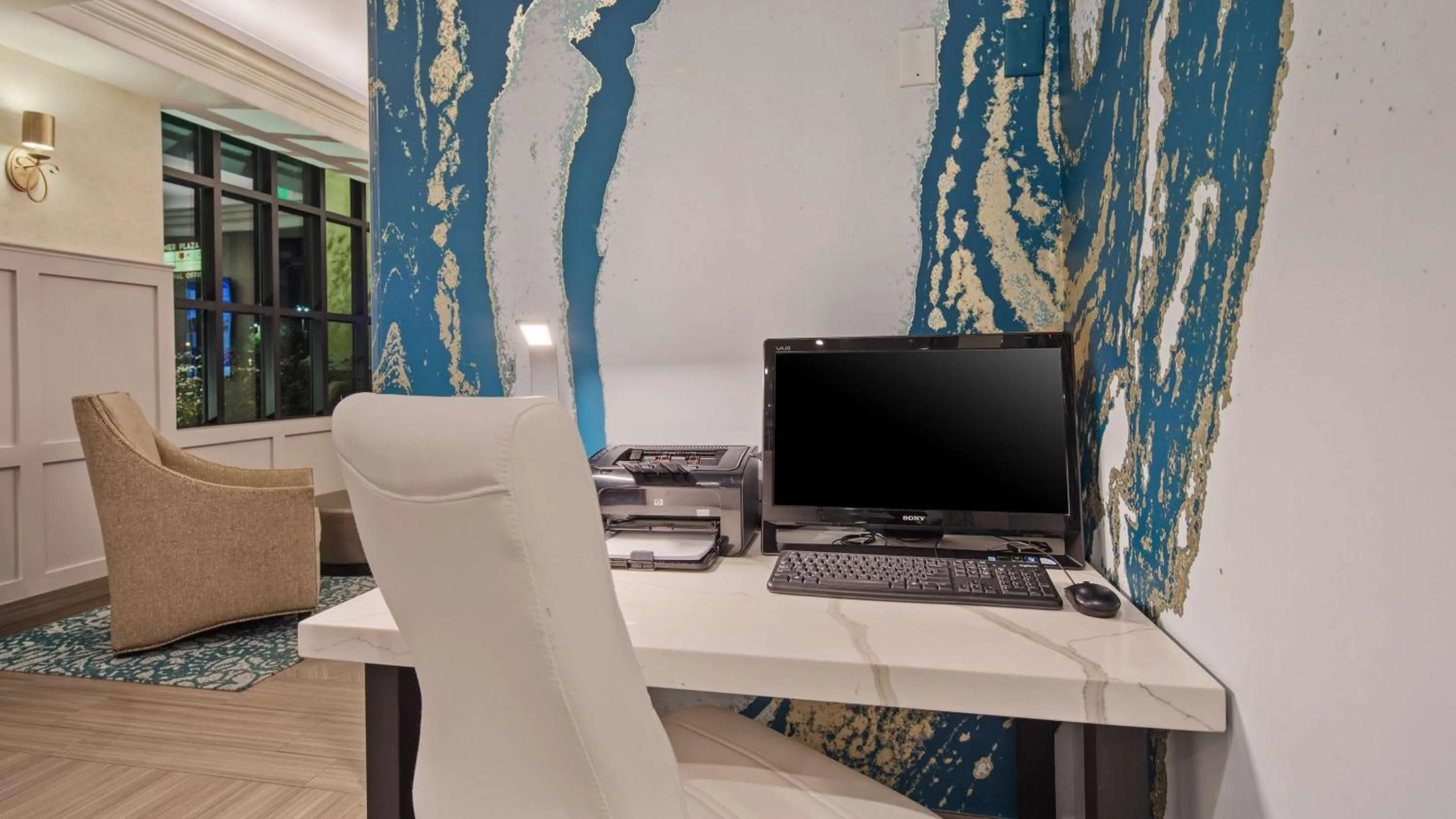 On site in Best Western Woodland Hills