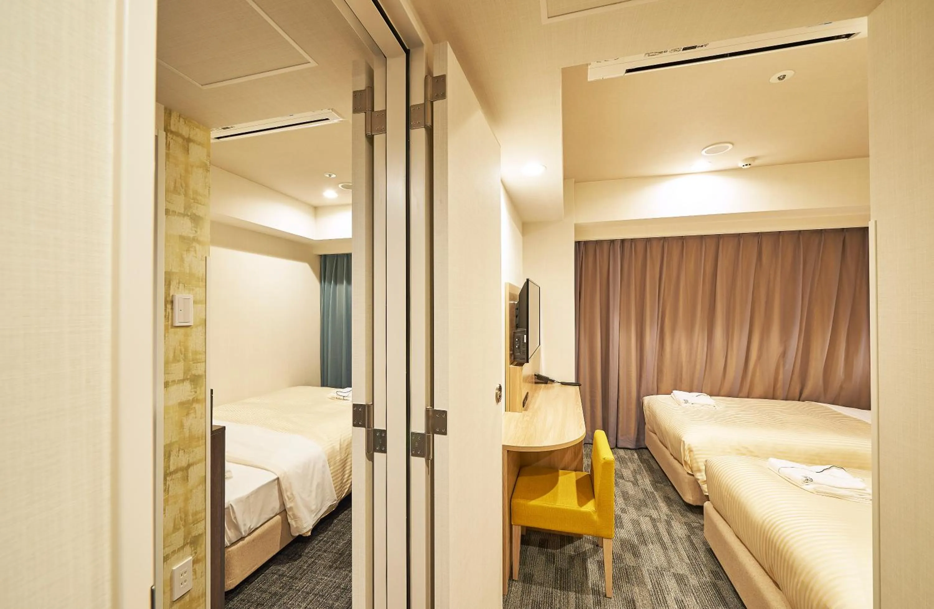 Bed in Sotetsu Fresa Inn Nagoya Sakuradoriguchi