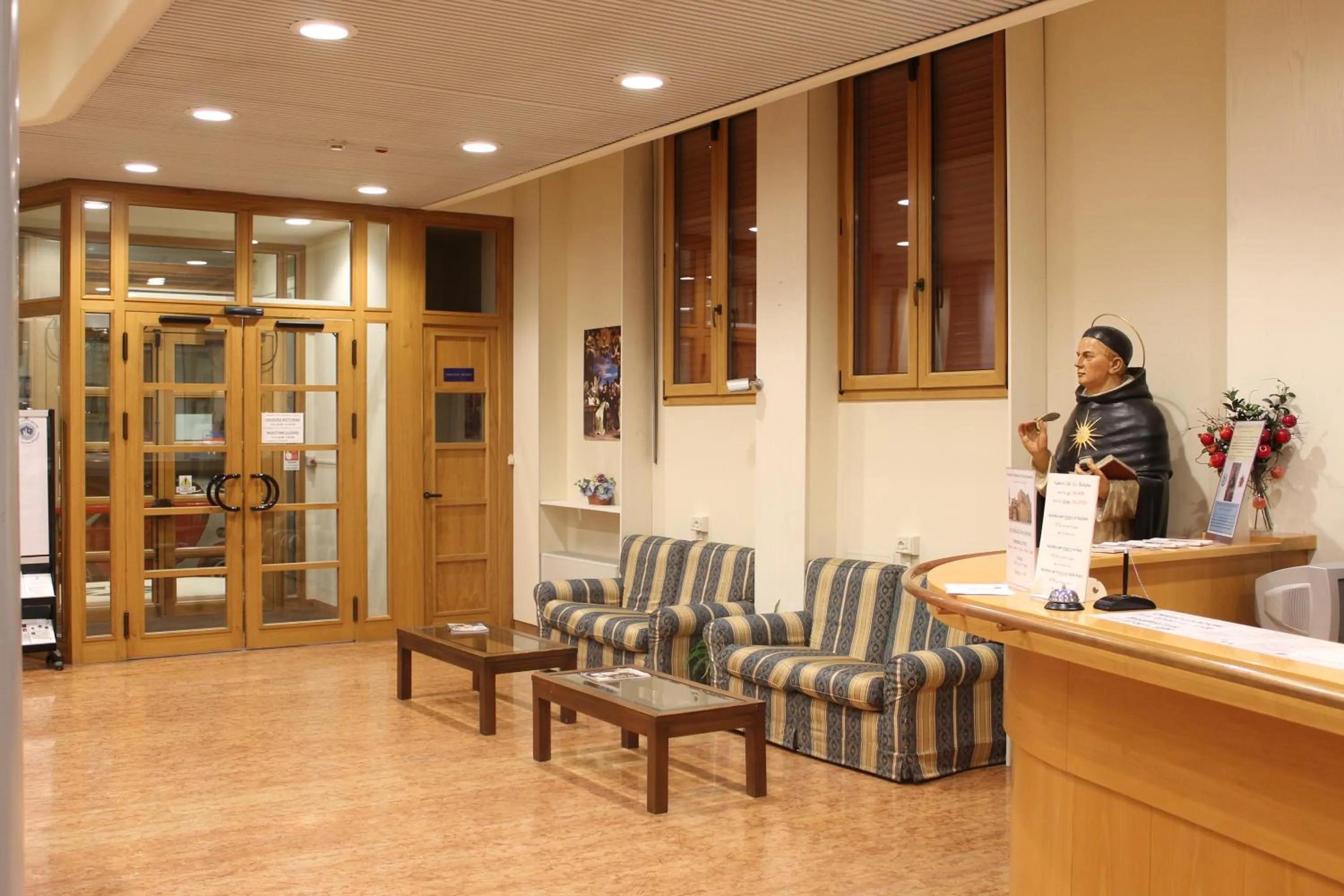 Lobby or reception in Ospitalità San Tommaso d'Aquino