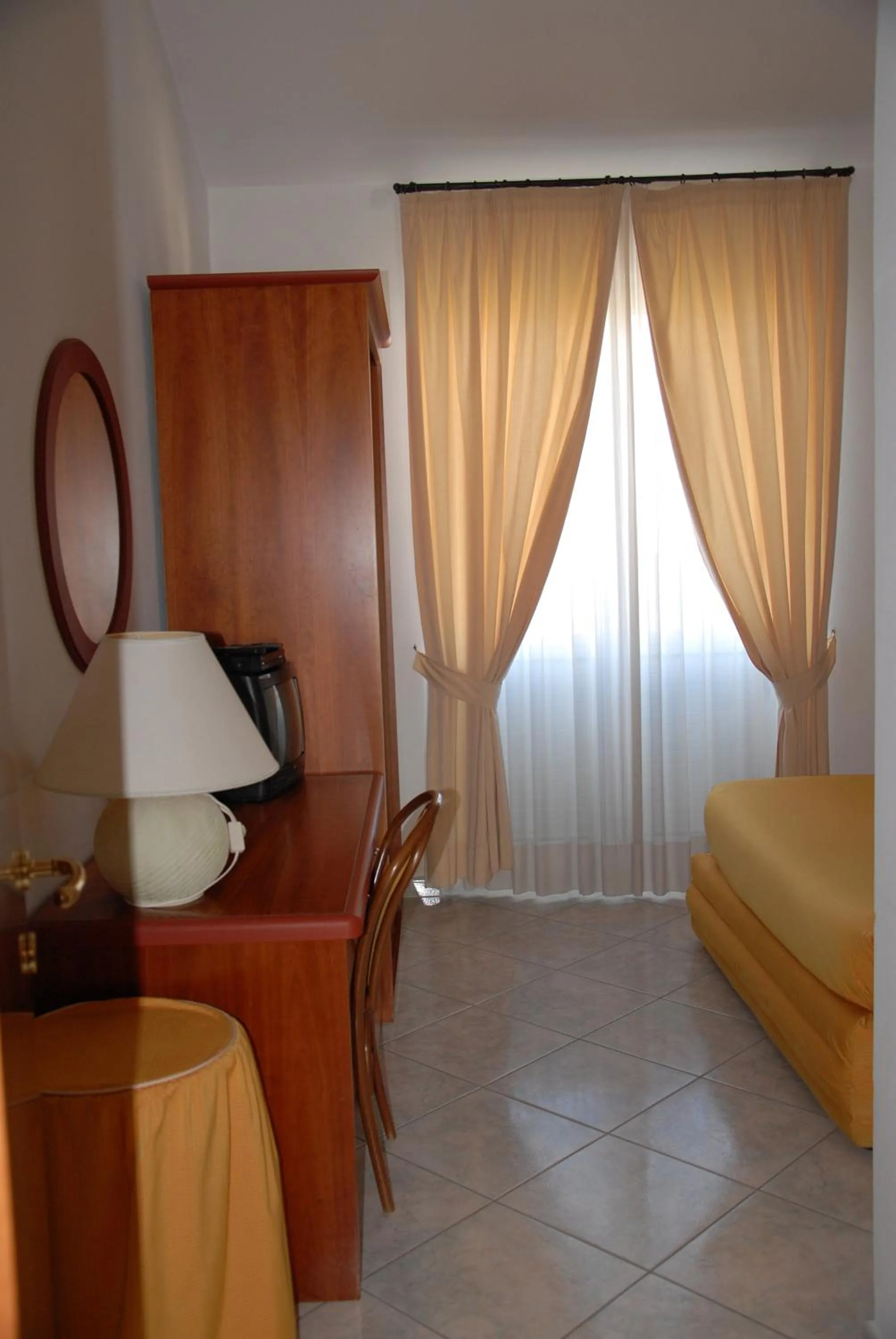 Seating area, Bed in Il Cinghialetto