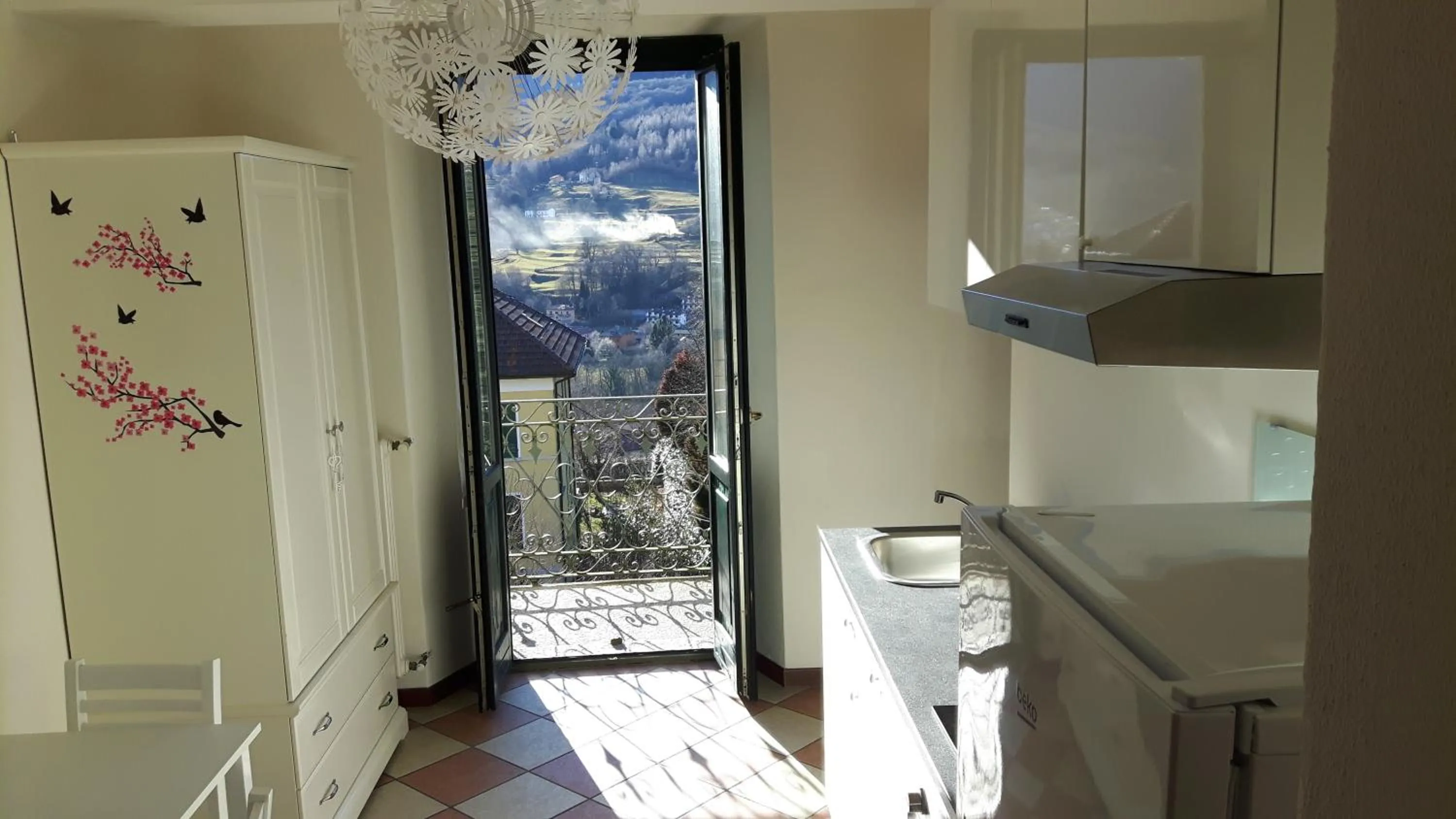 Kitchen or kitchenette in Hotel Villa San Fedele