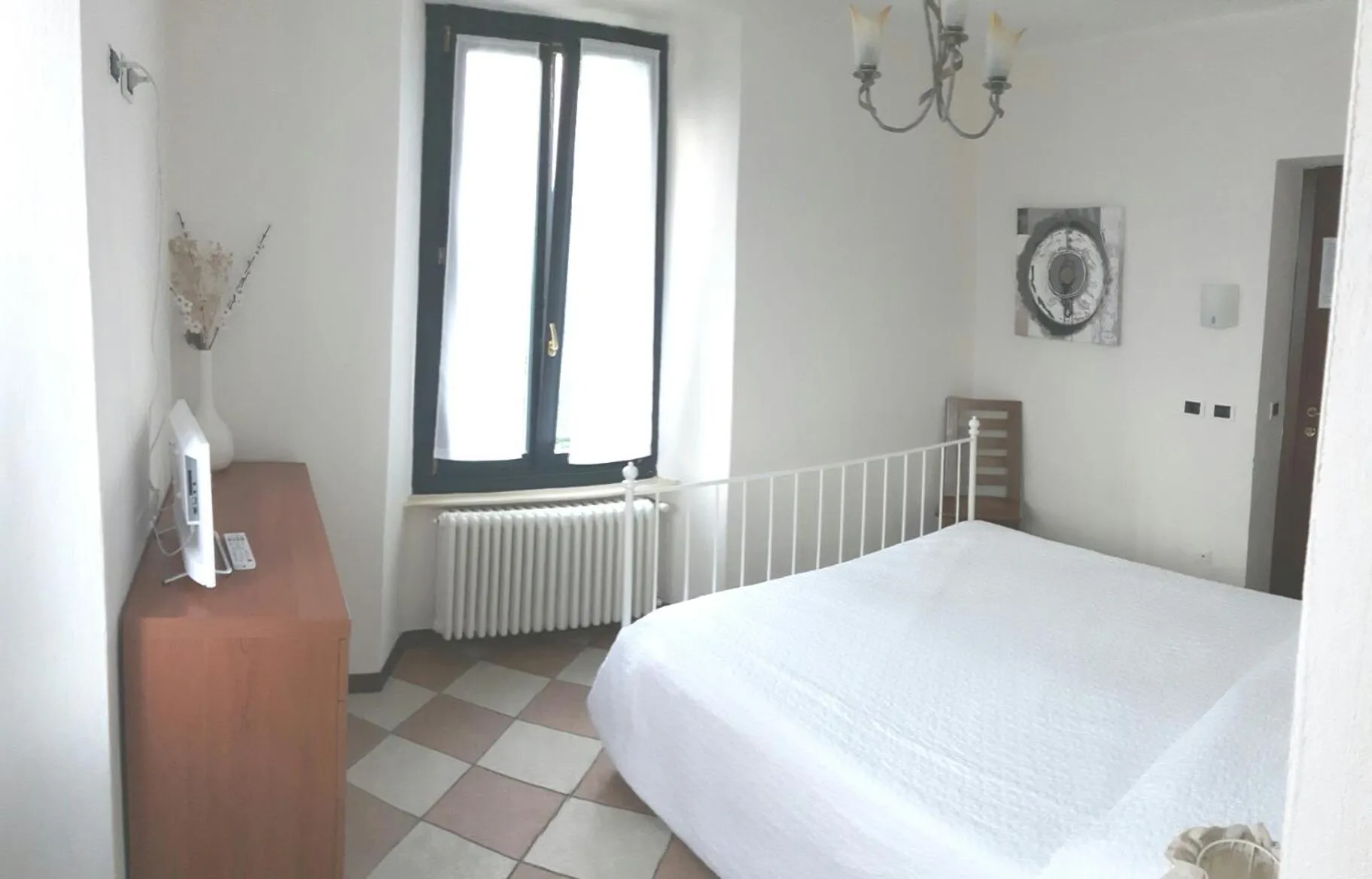 Bed in Hotel Villa San Fedele