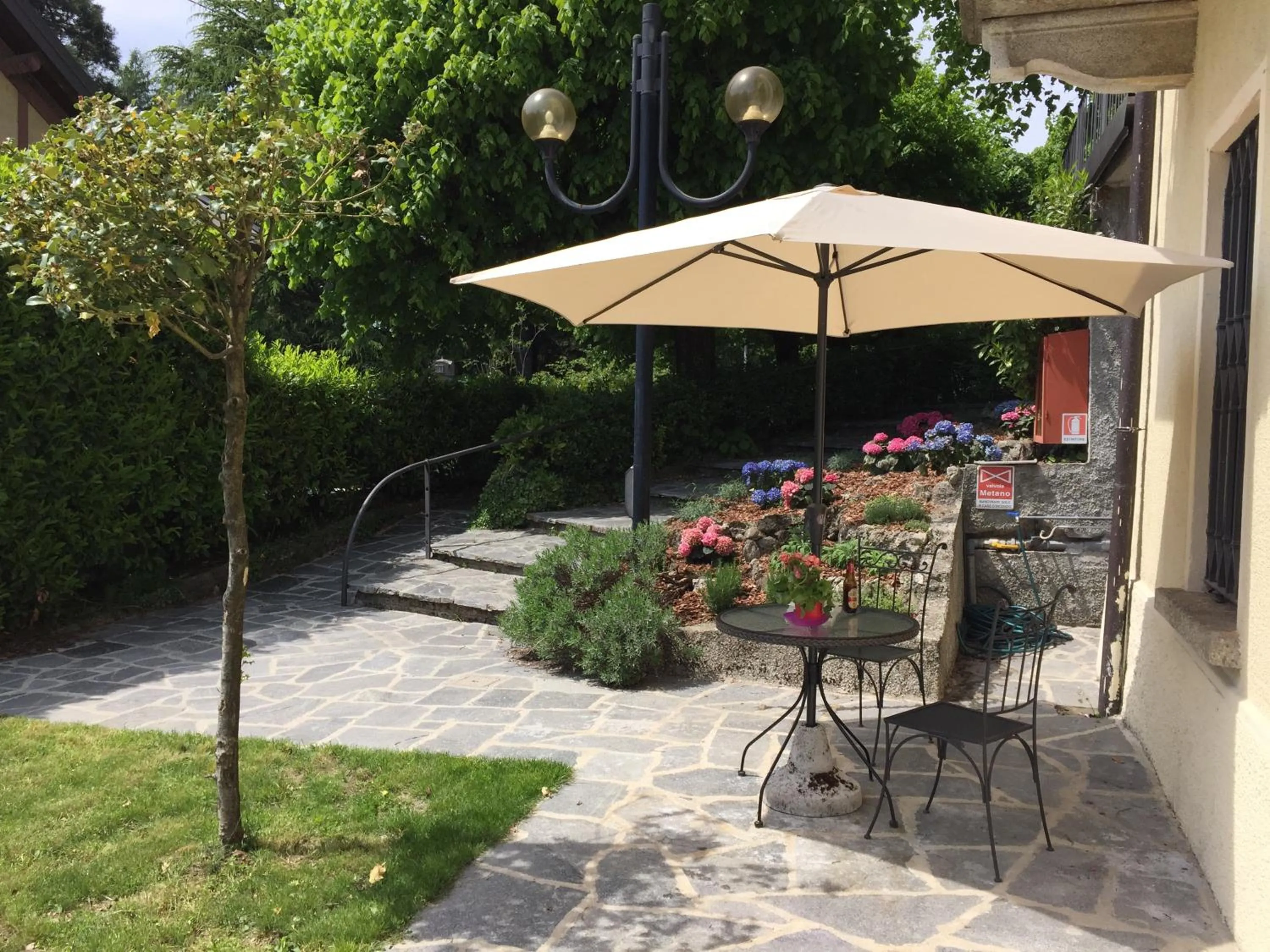 Patio in Hotel Villa San Fedele