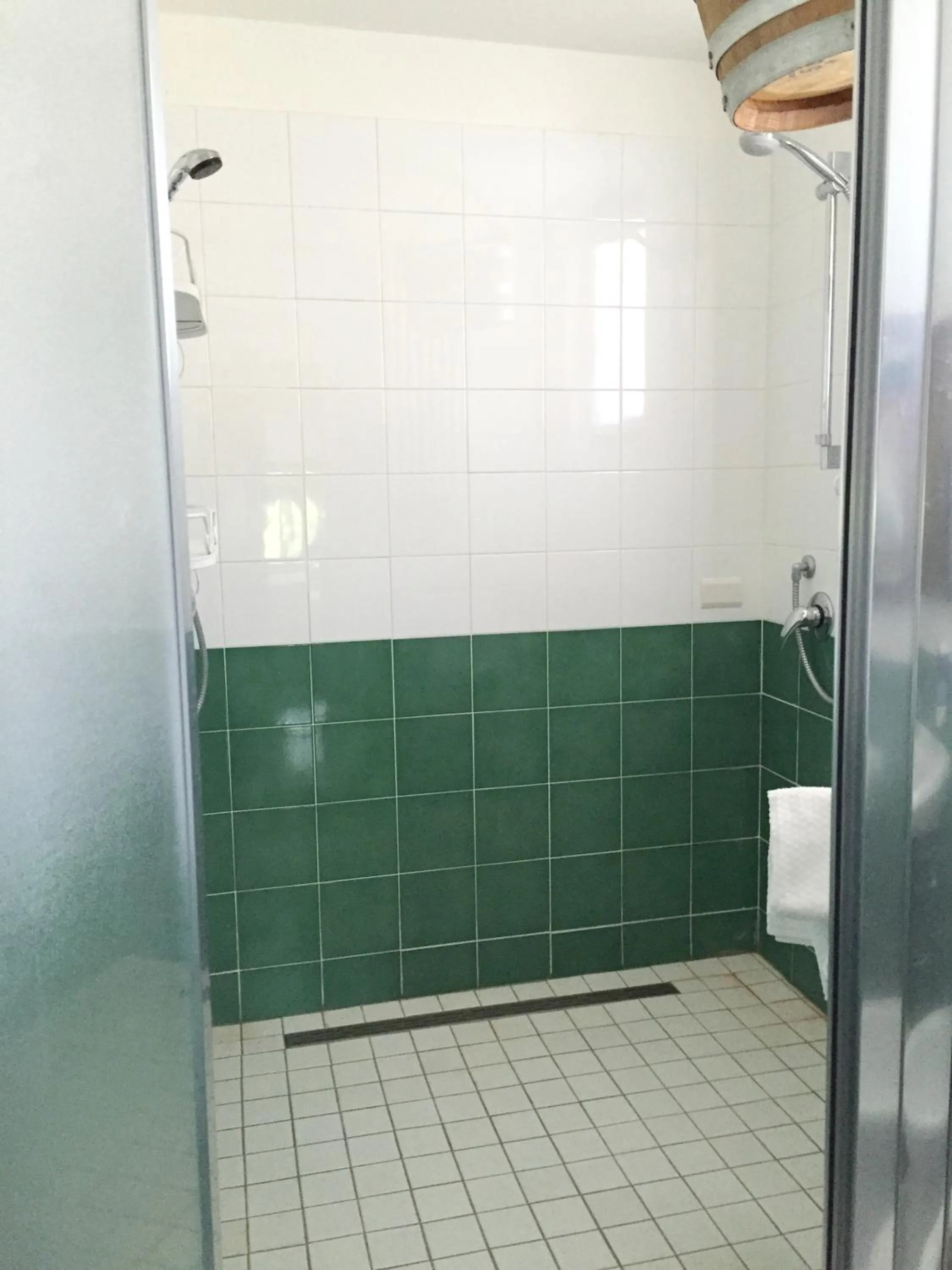 Shower in Hotel Villa San Fedele