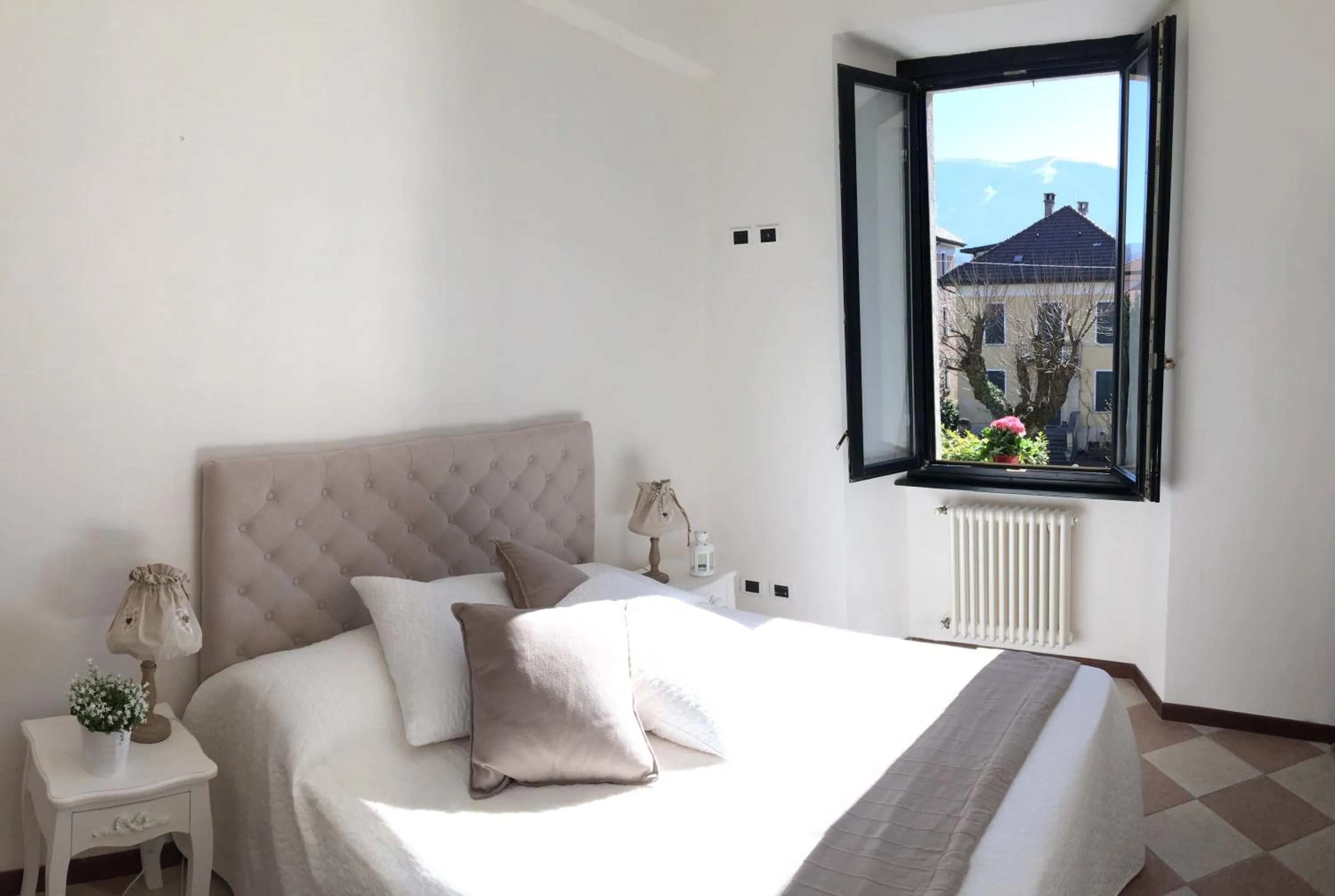 Bedroom, Bed in Hotel Villa San Fedele