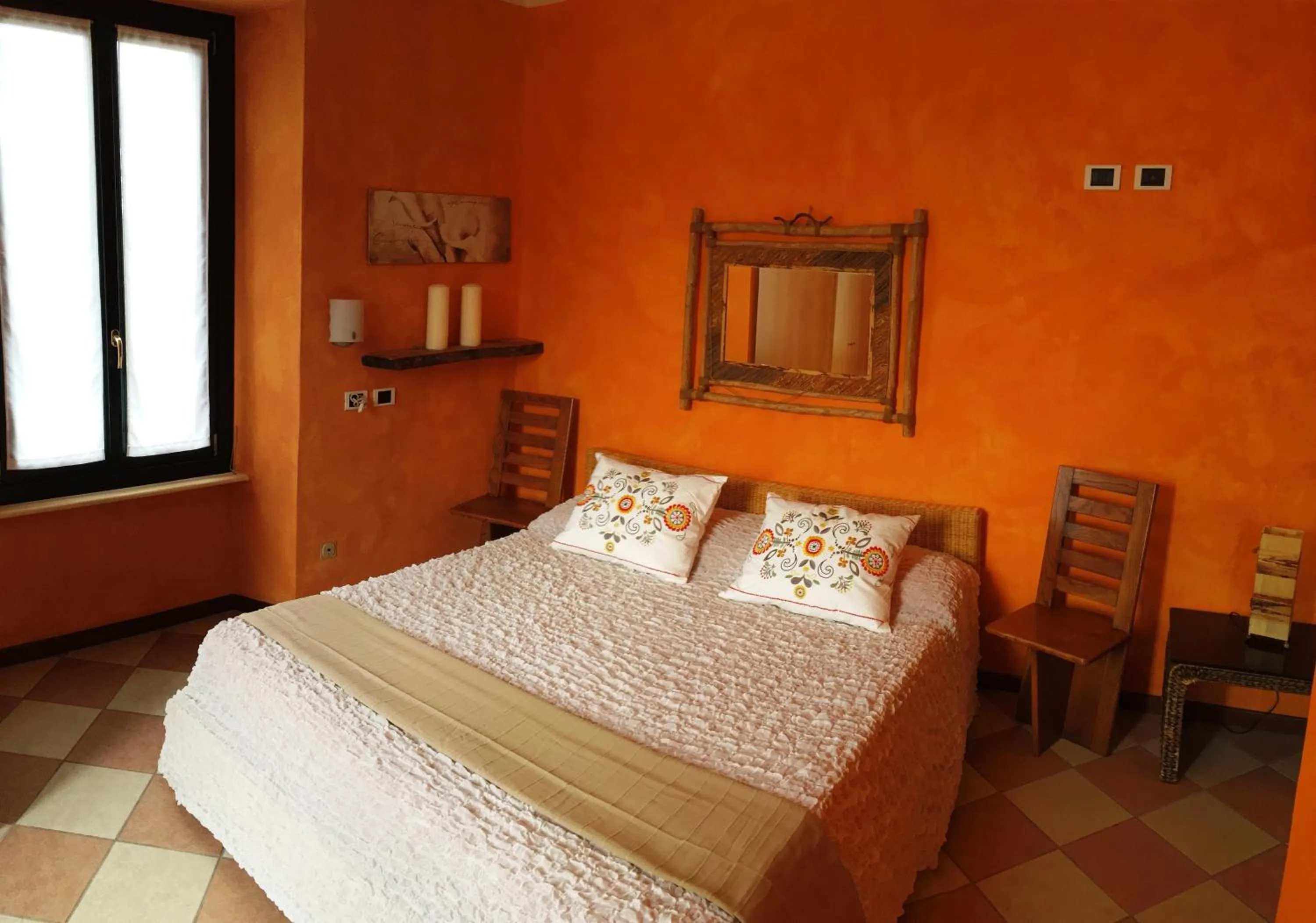 Bedroom, Bed in Hotel Villa San Fedele