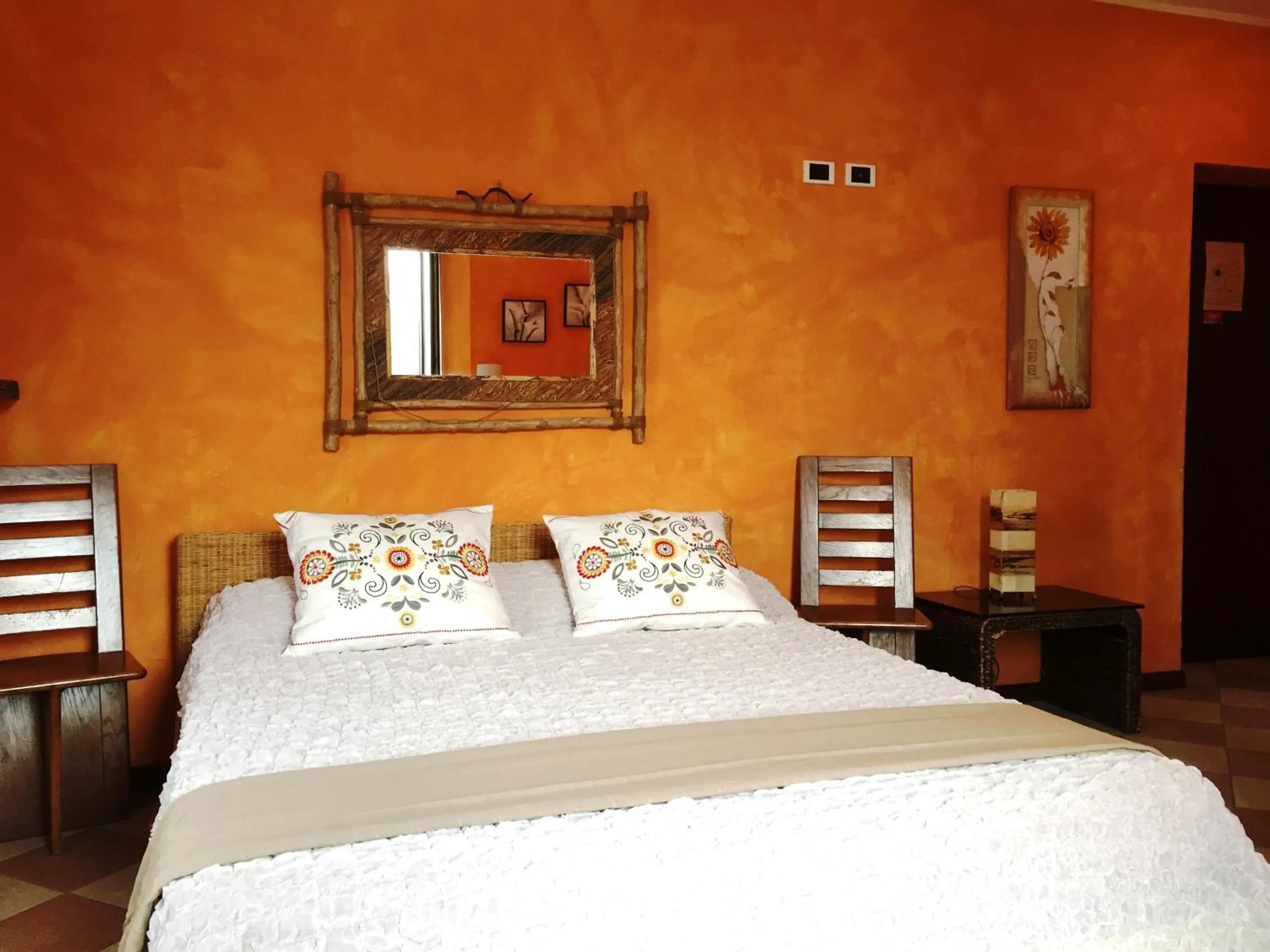 Bedroom, Bed in Hotel Villa San Fedele