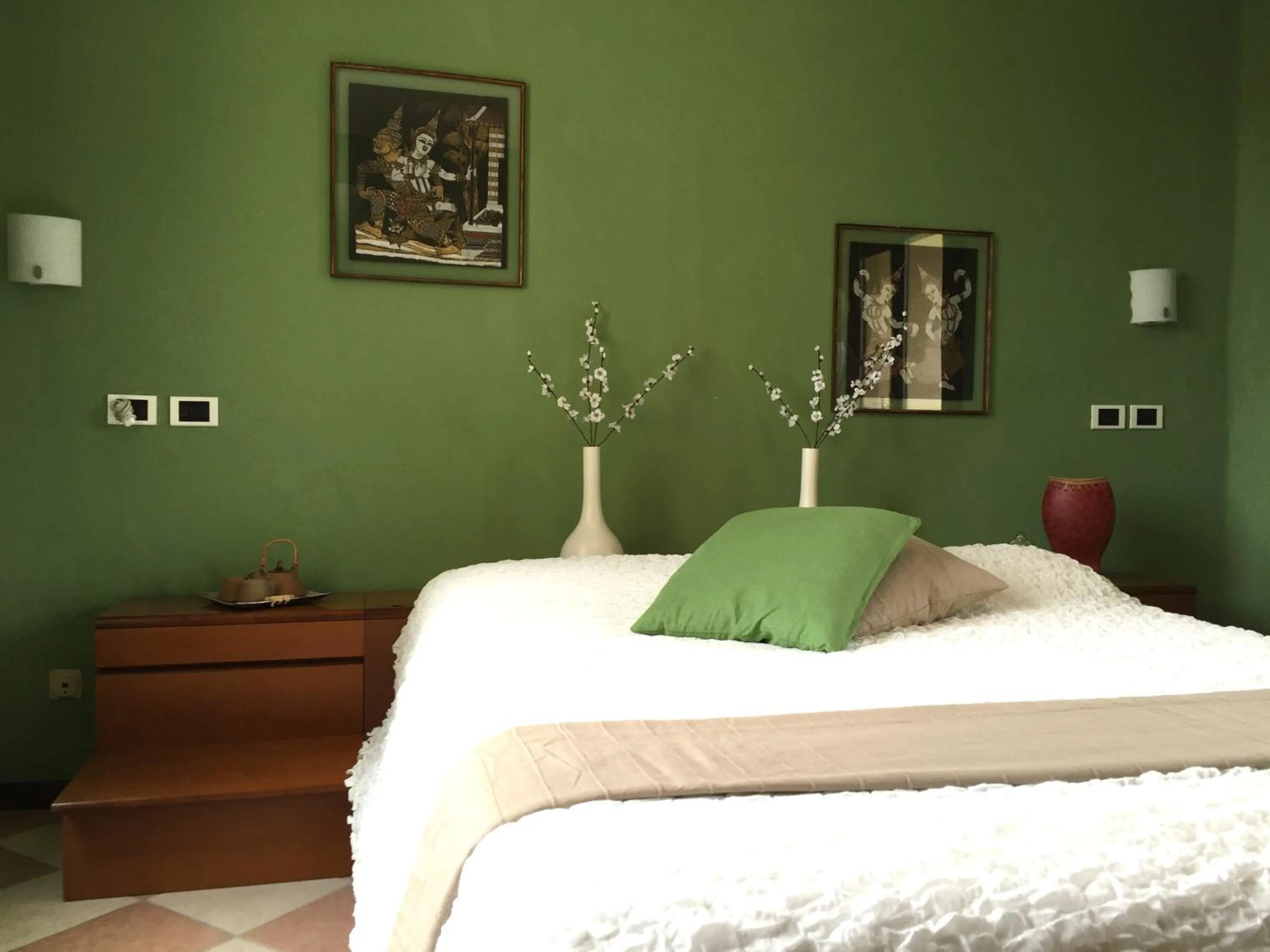 Bedroom, Bed in Hotel Villa San Fedele