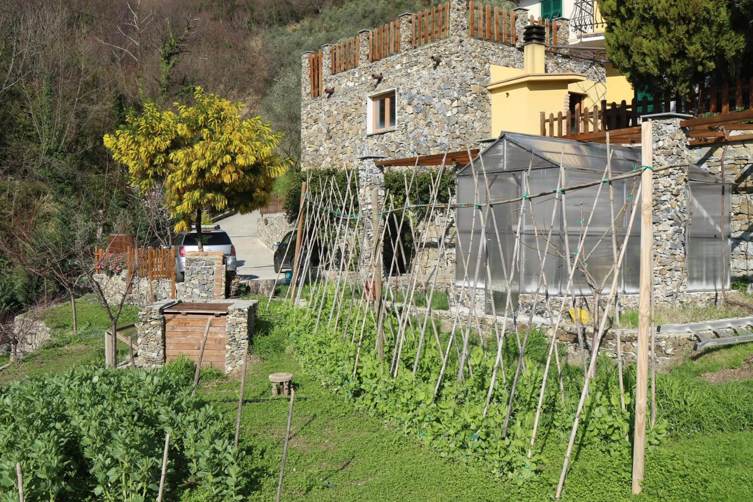 Garden view in Cà de Pria