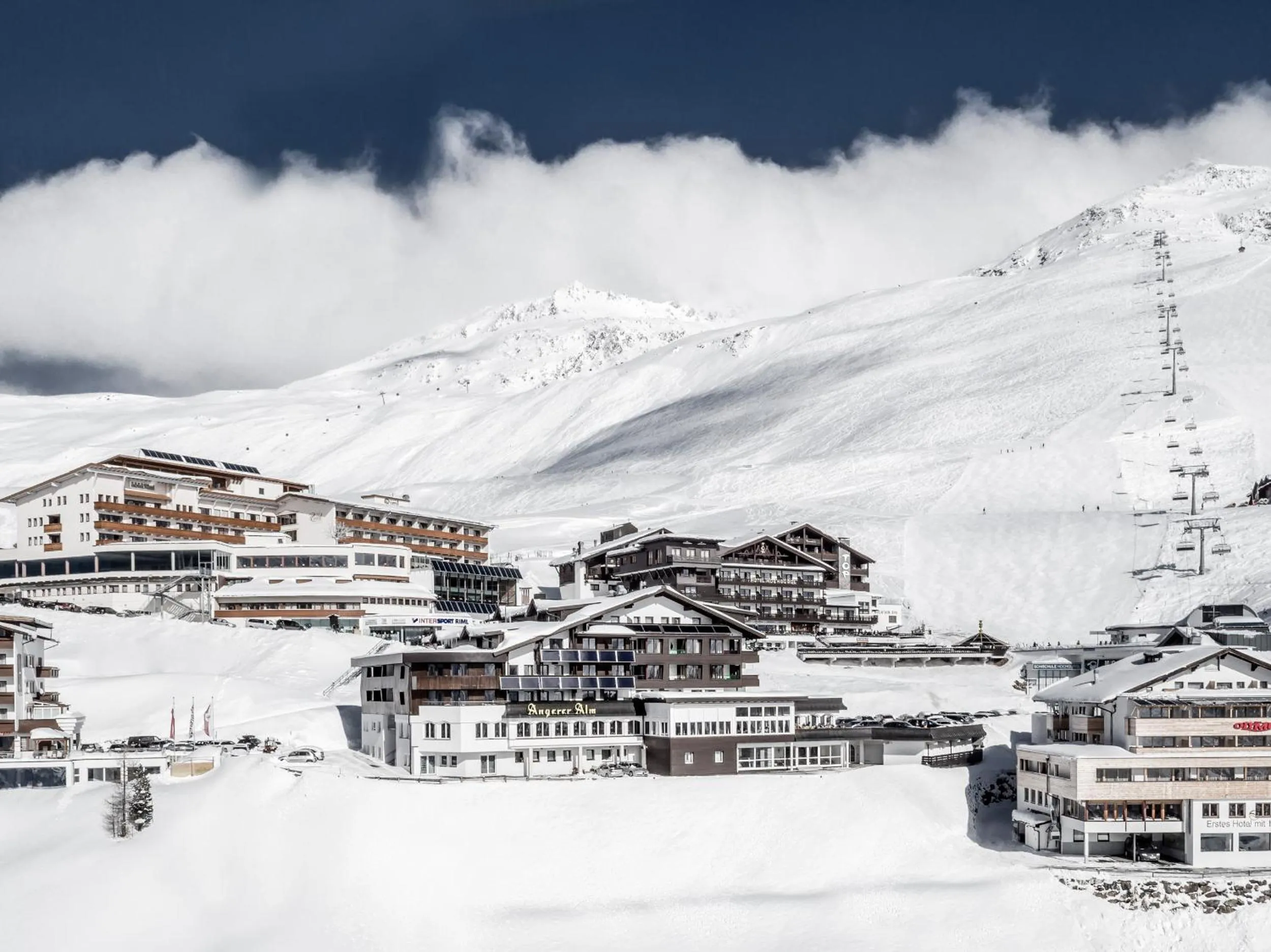 Property building in Hotel Angerer Alm