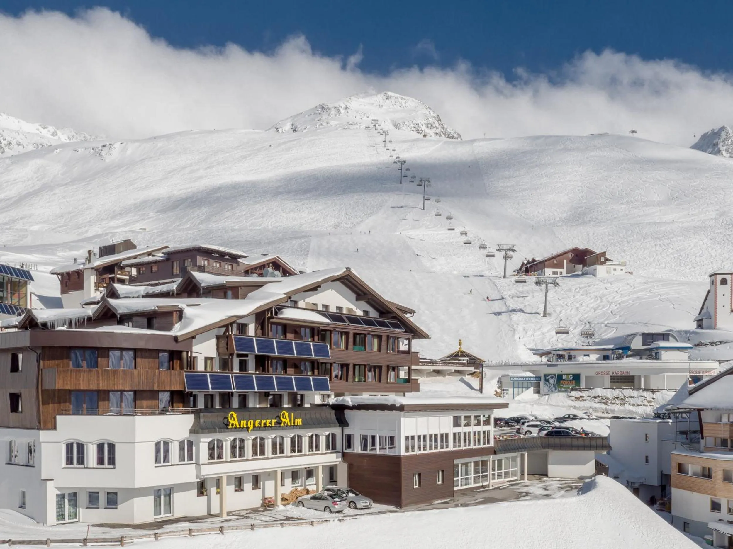 Property building in Hotel Angerer Alm