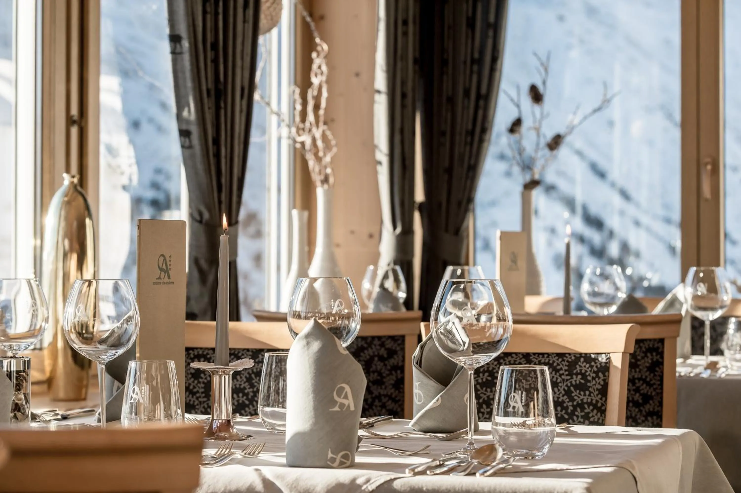 Restaurant/places to eat in Hotel Angerer Alm