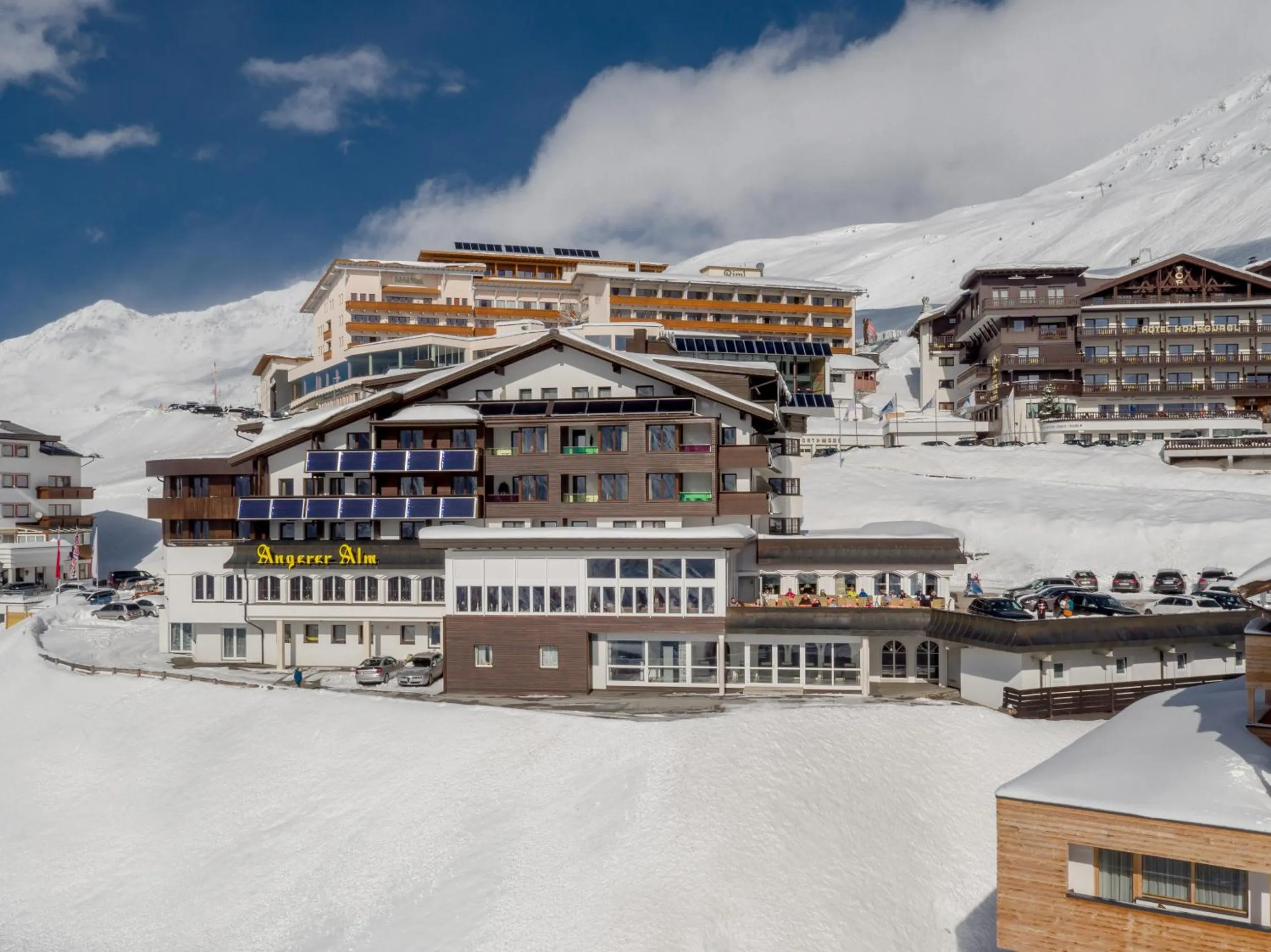 Property building in Hotel Angerer Alm