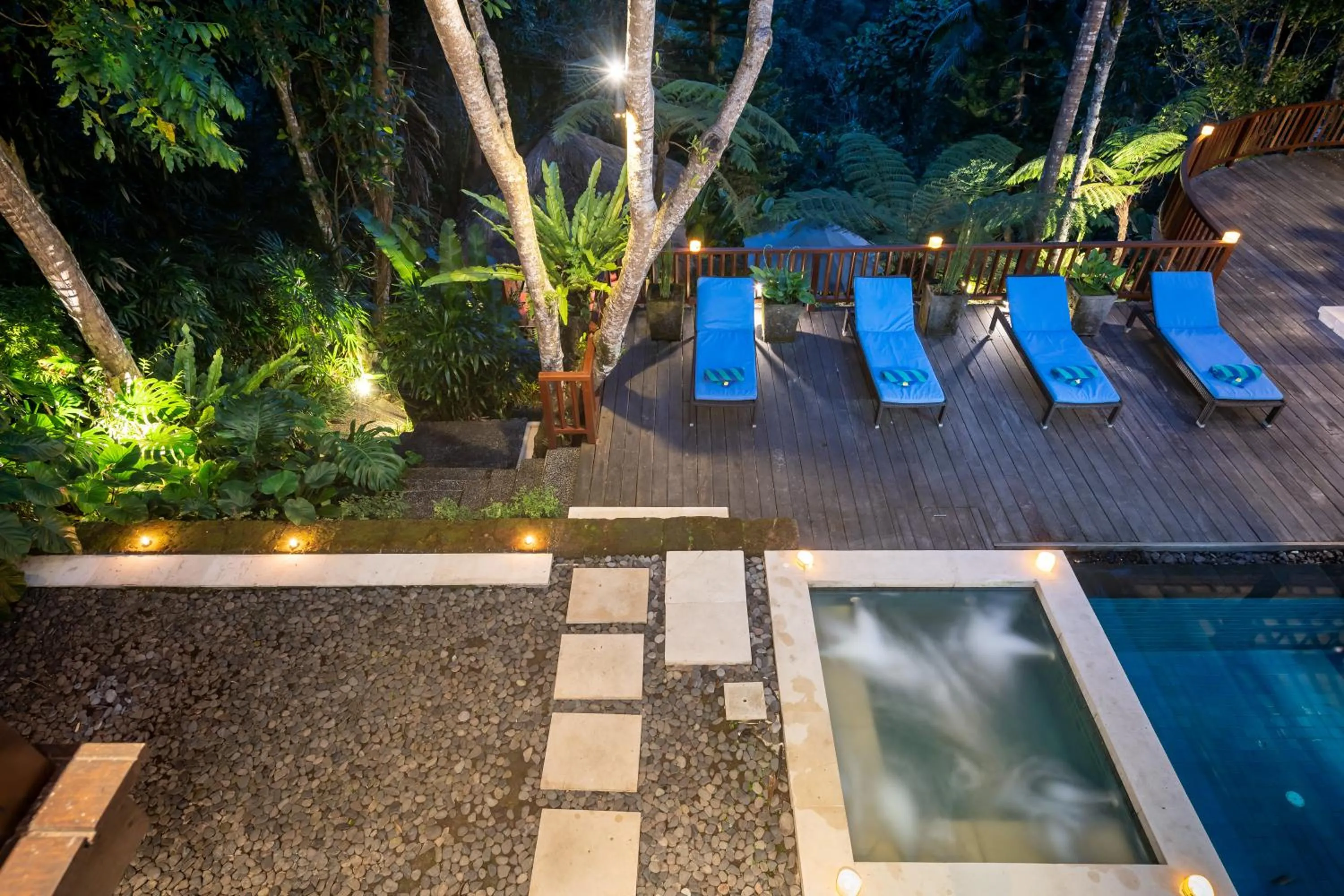 Night in Villa Vajra