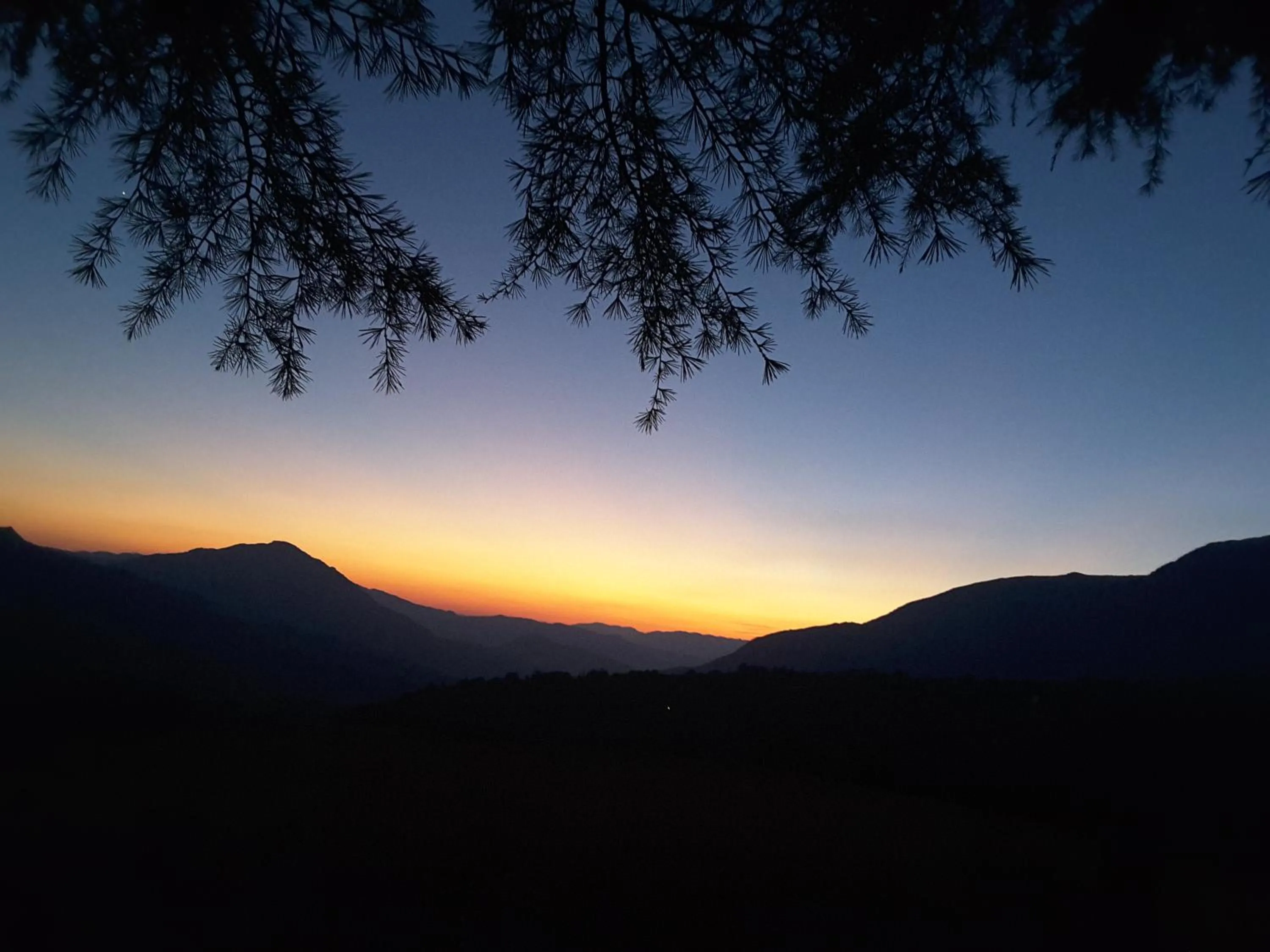 Mountain view in Giardino Donna Lavia