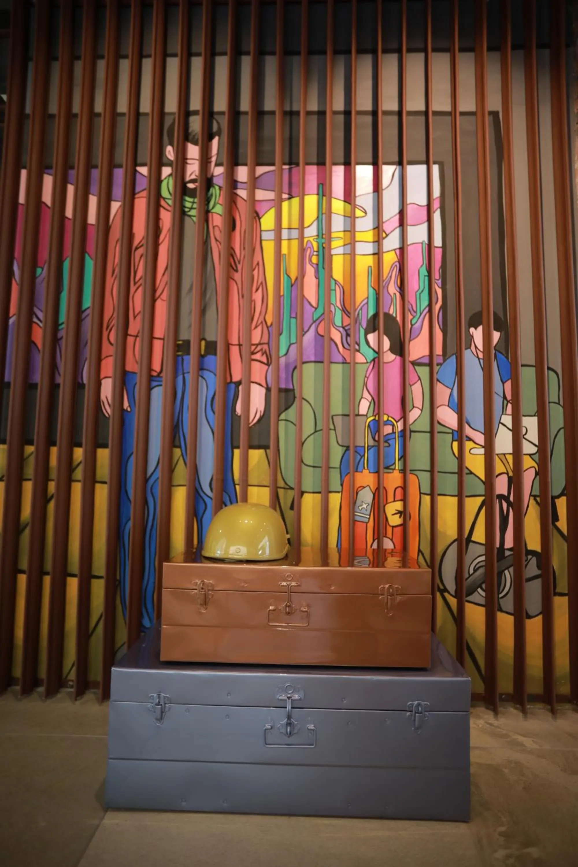 Decorative detail in Zoot Kochi Infopark