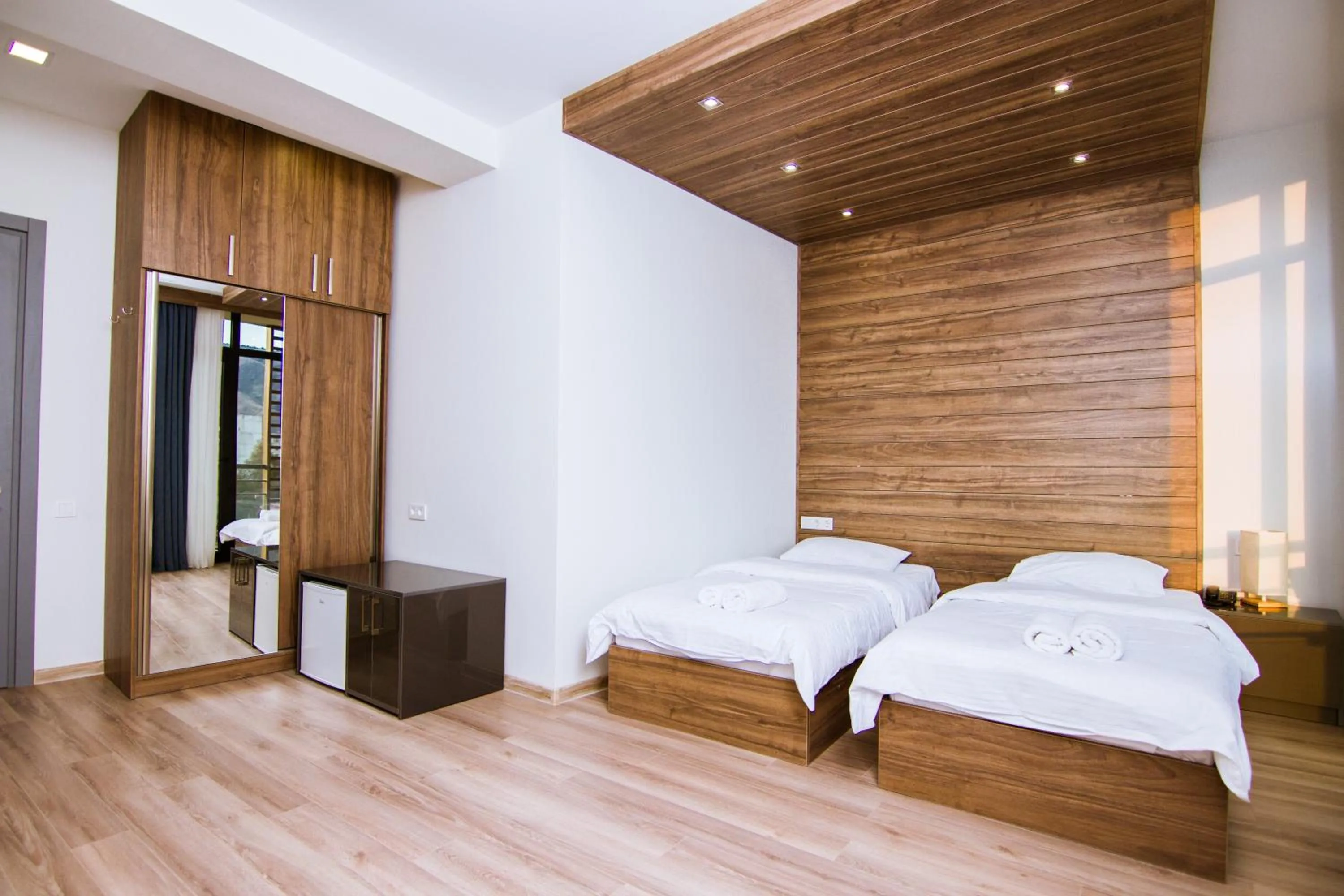 Bed in Victoria Inn Tbilisi