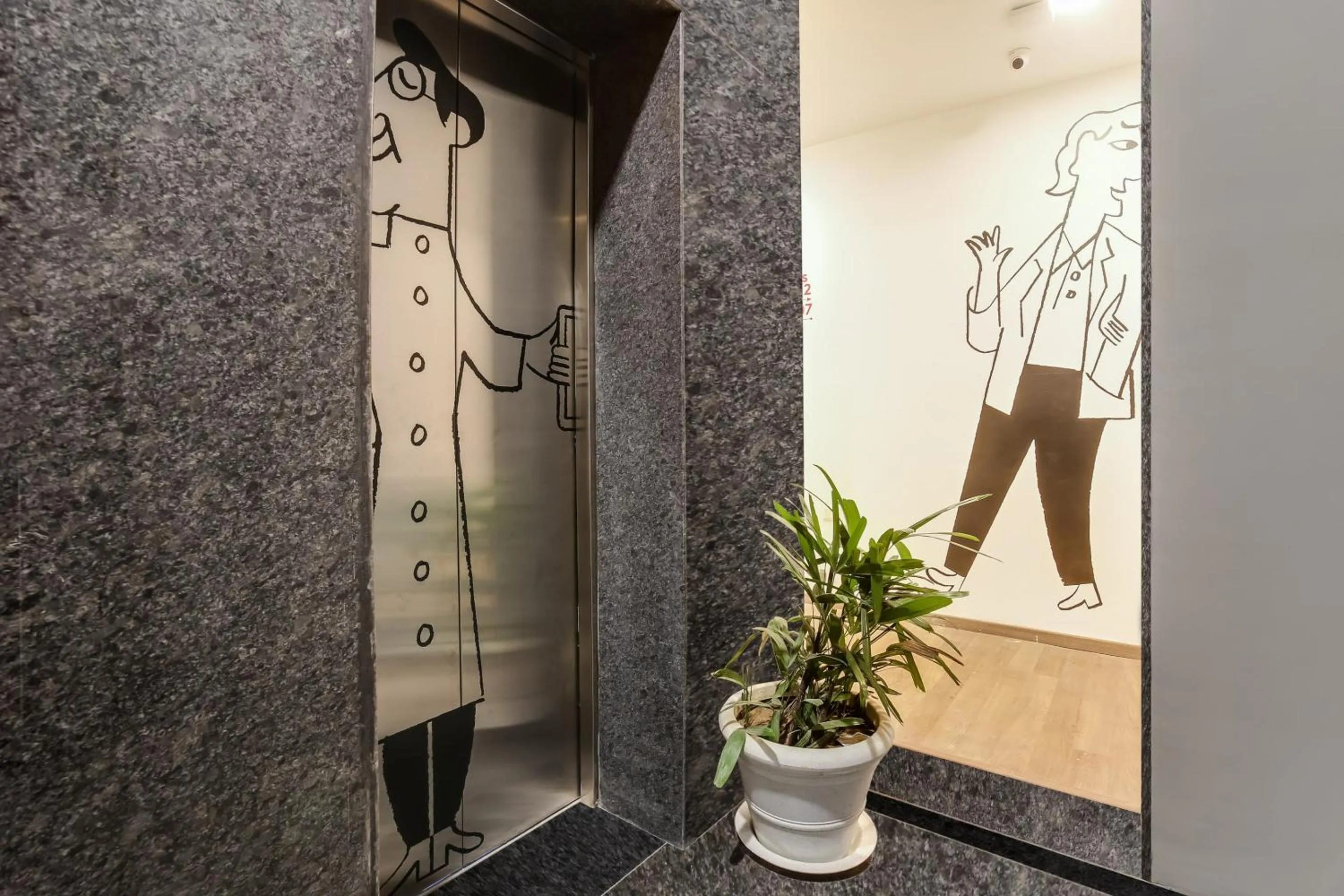 Lobby or reception in Super Townhouse 158 Near Netaji Subhash Marg Near Appu Ghar