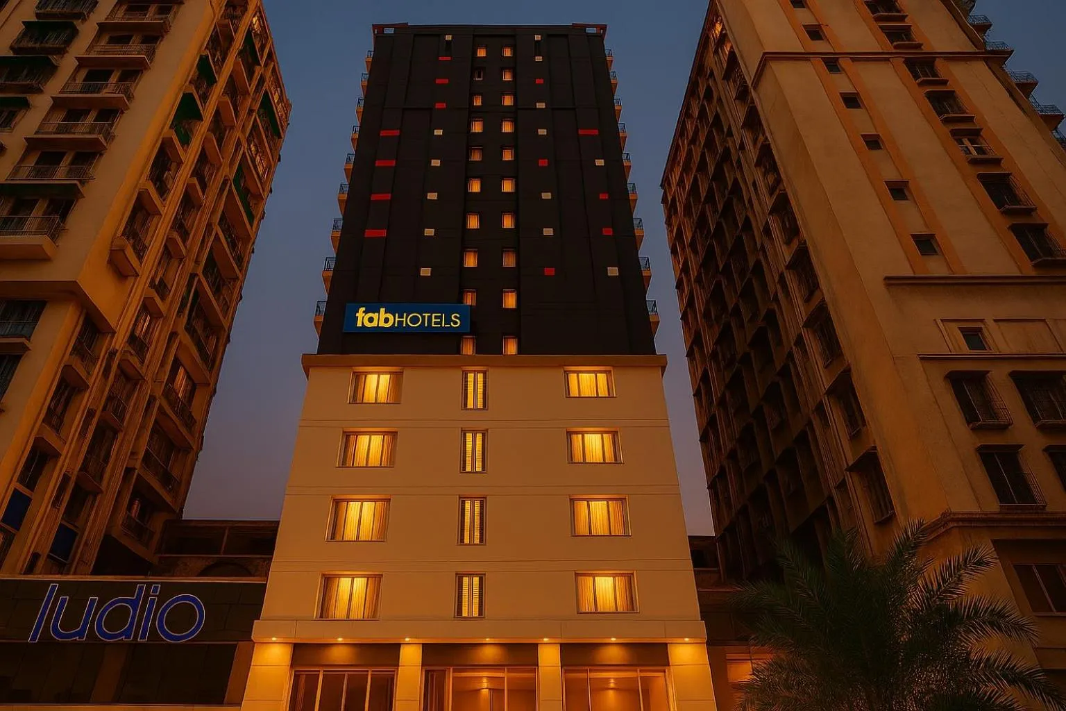 Facade/entrance in FabHotel Prime Cloud 9 Delhi NCR