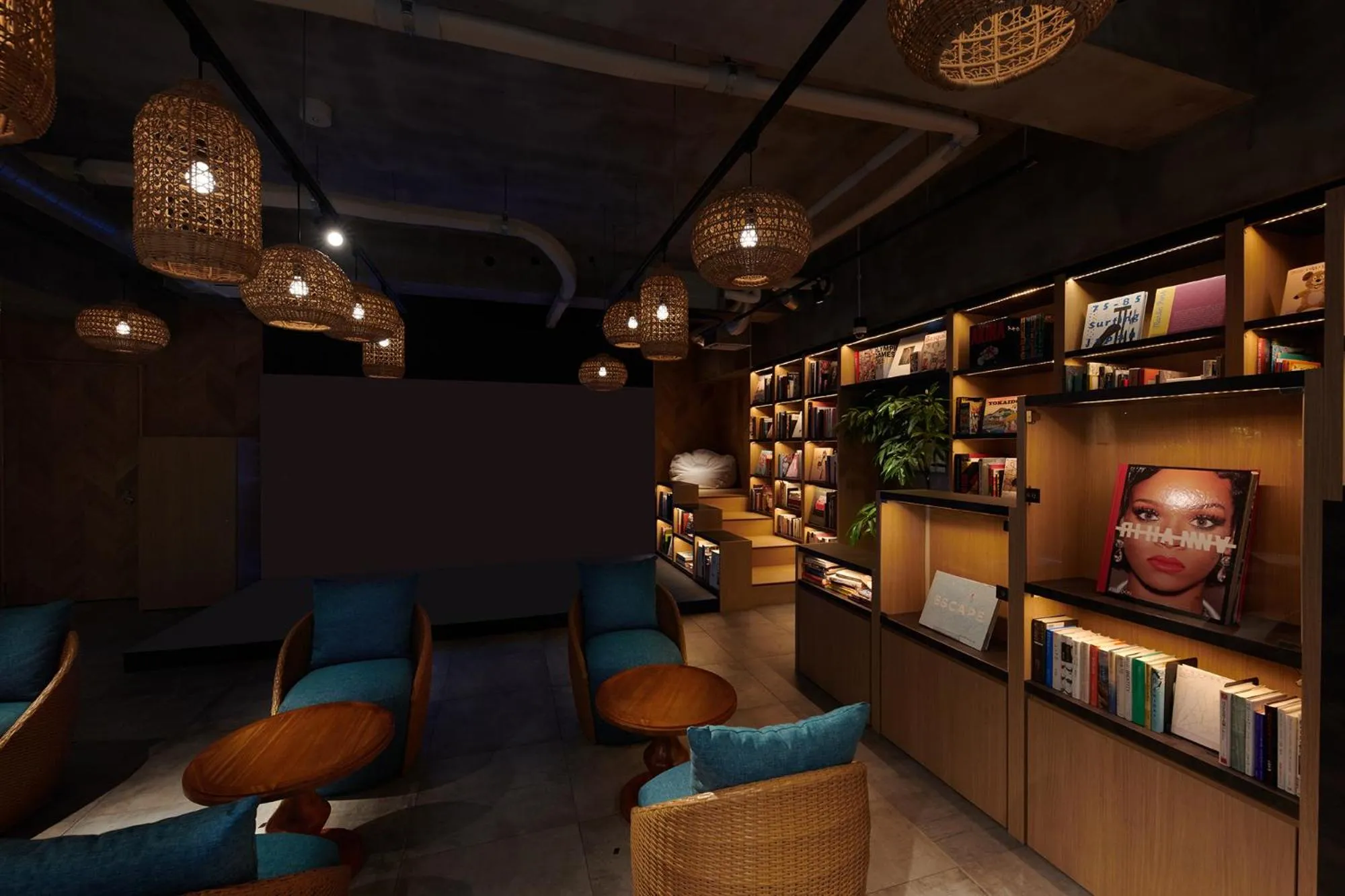 Library in THIRD ishigakijima