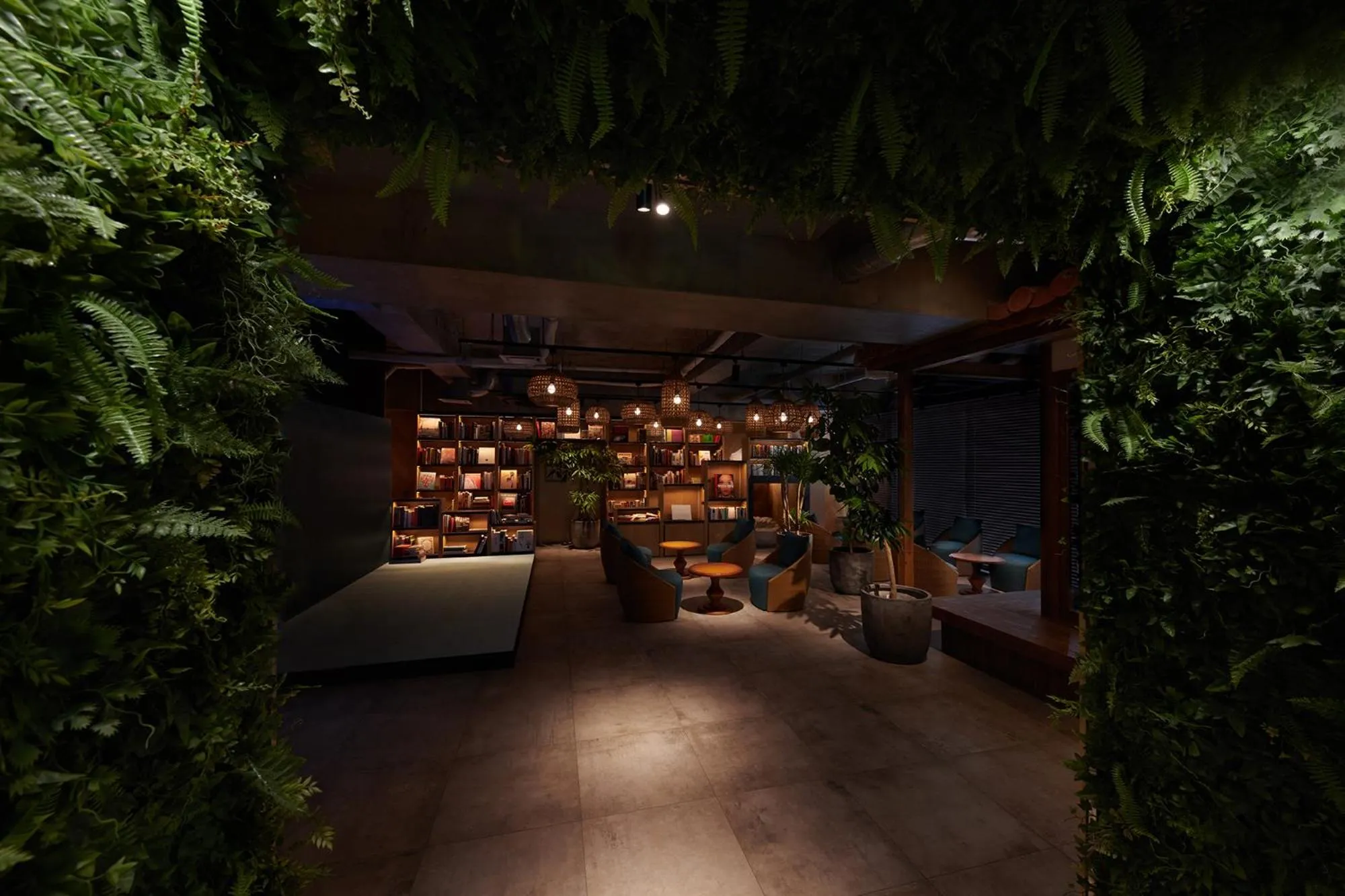 Library in THIRD ishigakijima