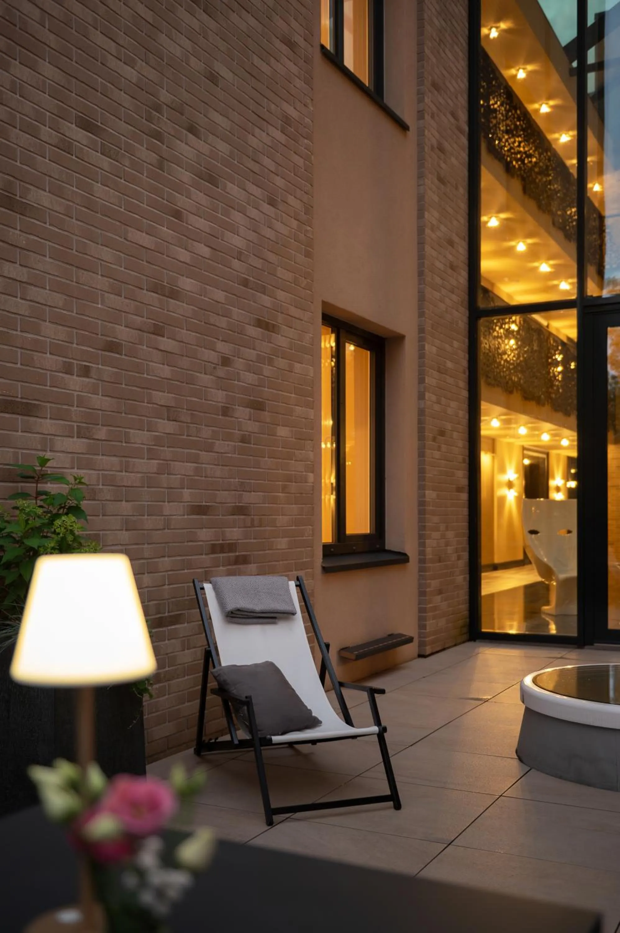 Balcony/Terrace in Amsterdam Plaza Hotel & SPA