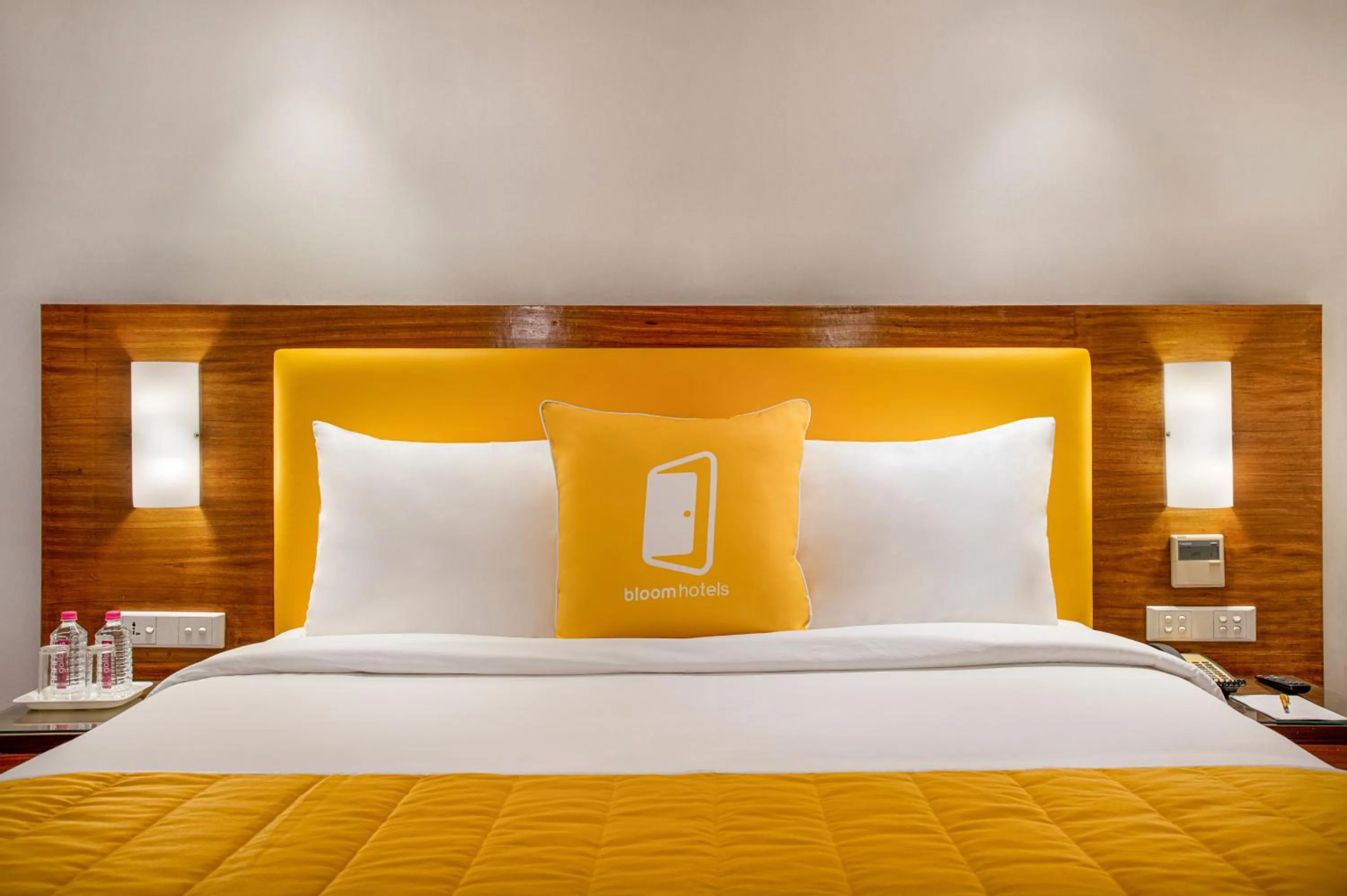 Bedroom, Bed in BloomSuites l Ahmedabad