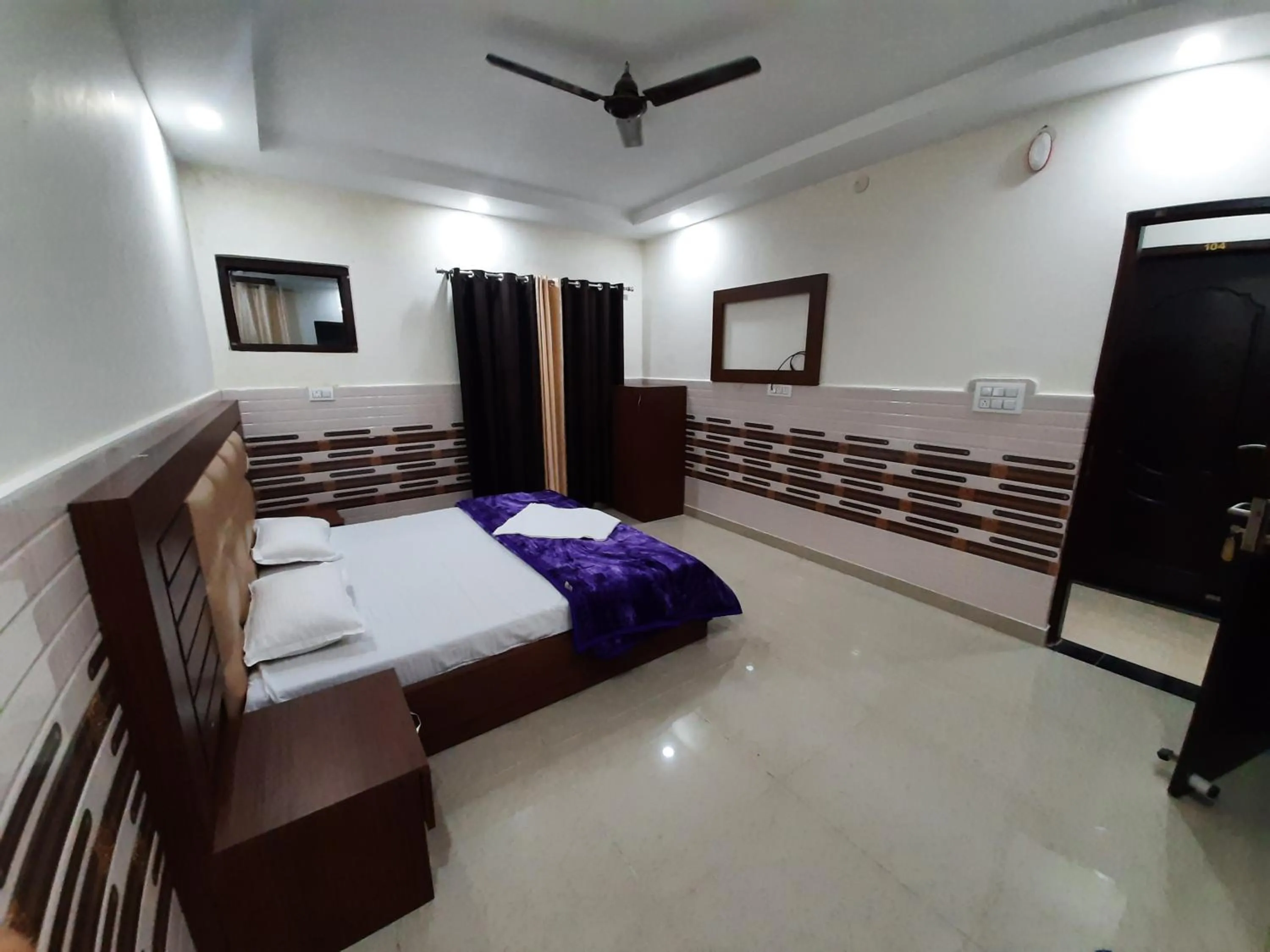 Bedroom, Bed in Abrol residency