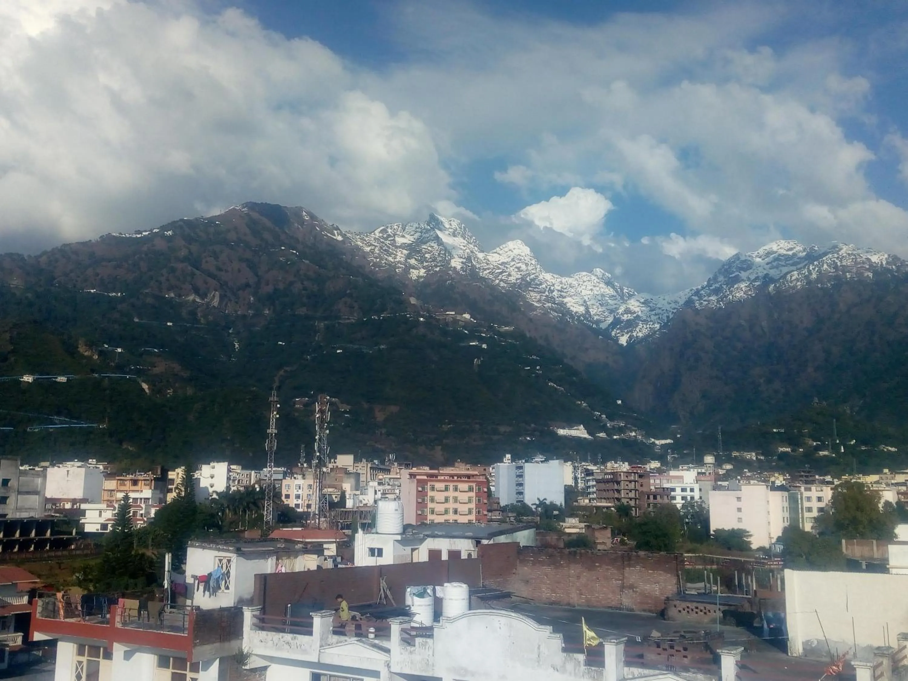 Mountain view in Abrol residency