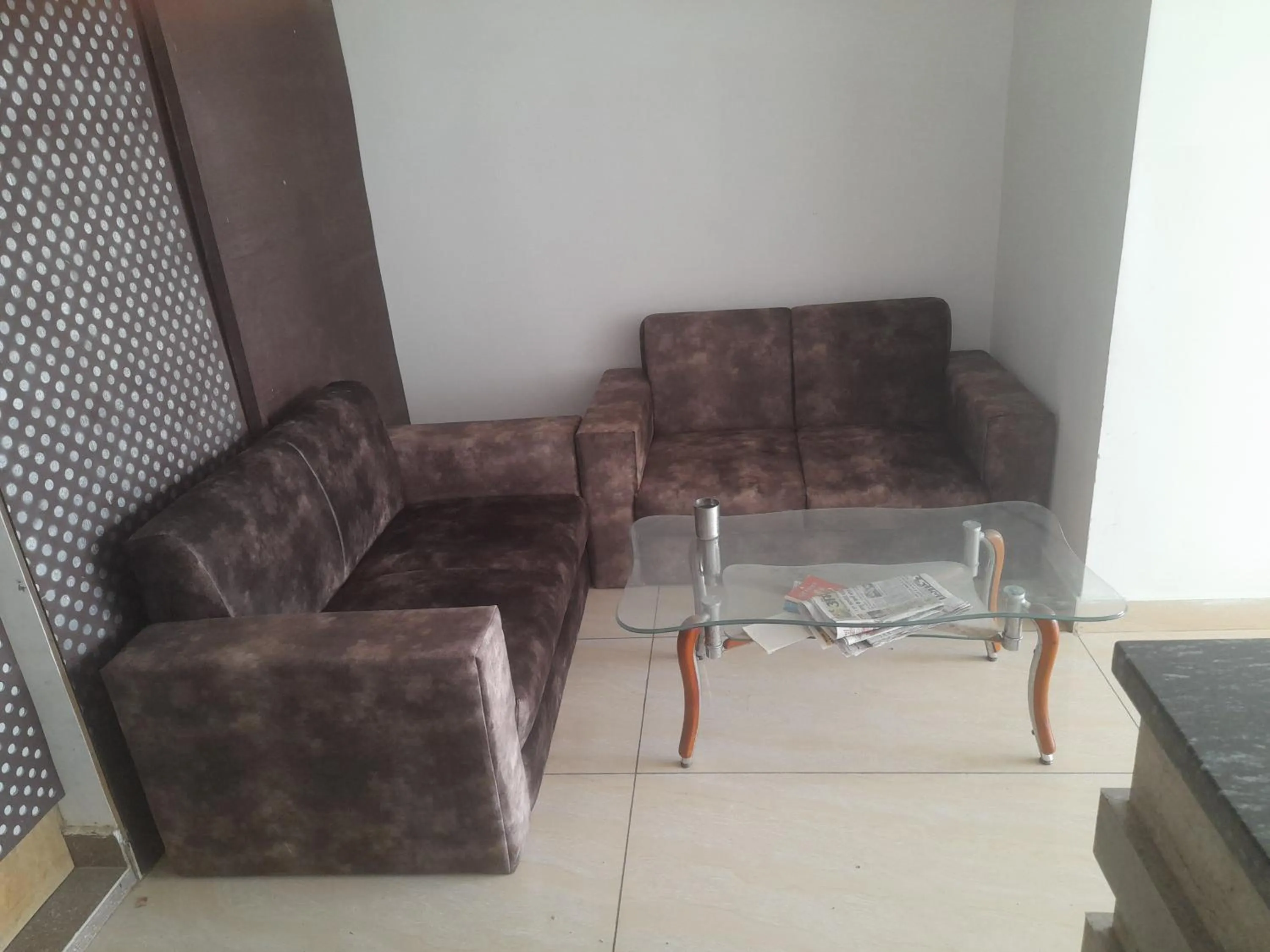 Seating area in Abrol residency