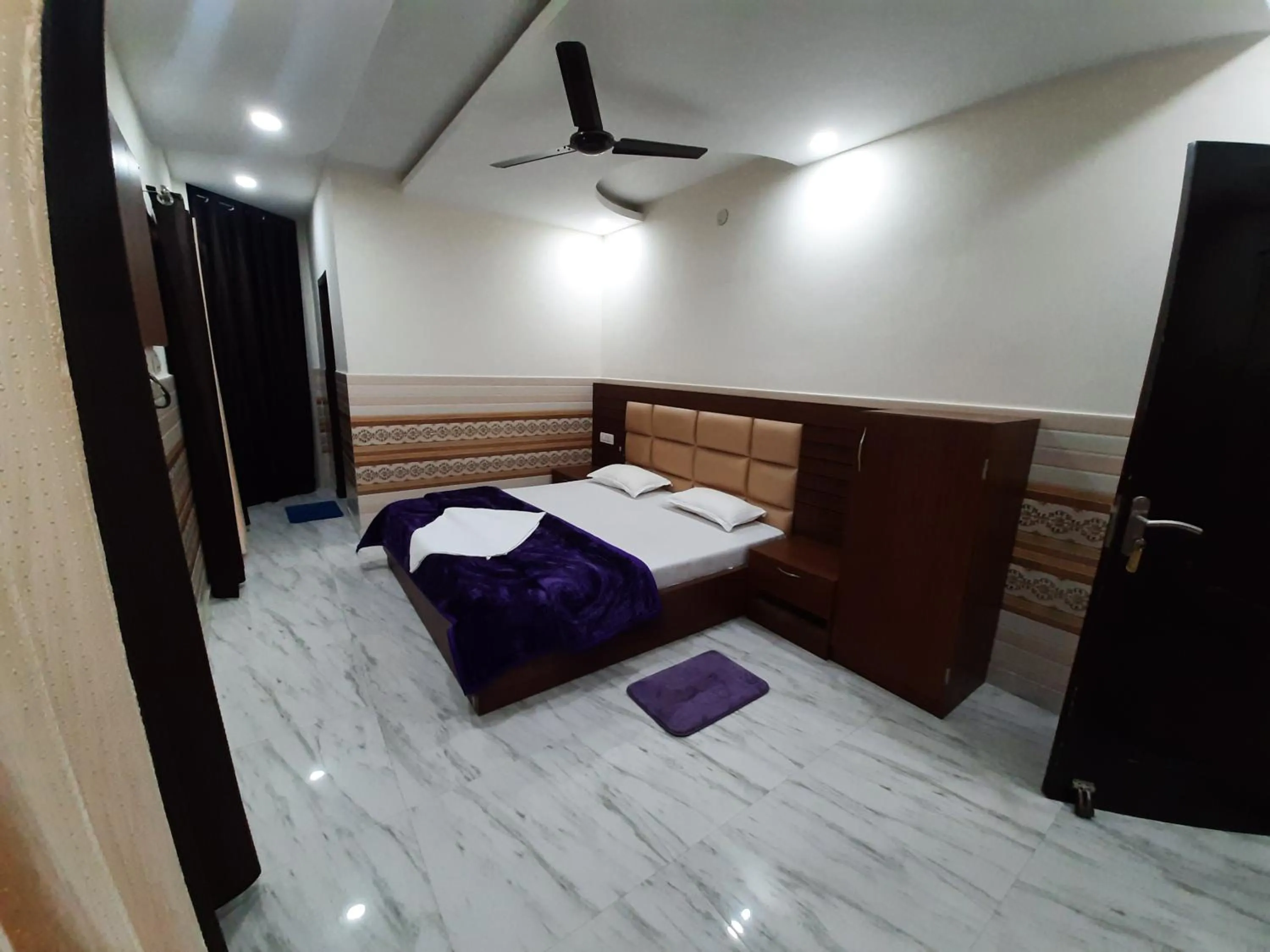 Bedroom, Bed in Abrol residency
