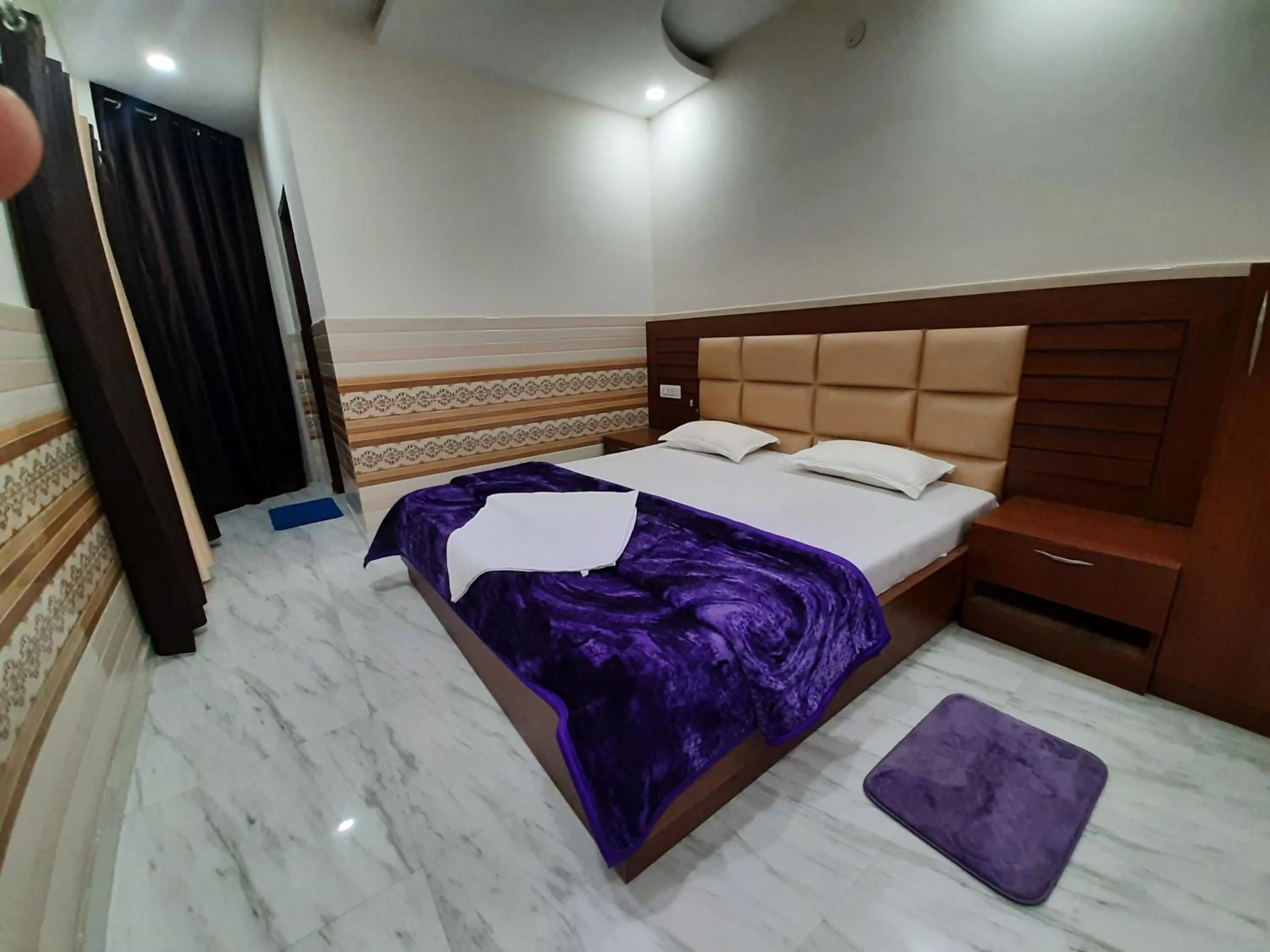 Bedroom, Bed in Abrol residency