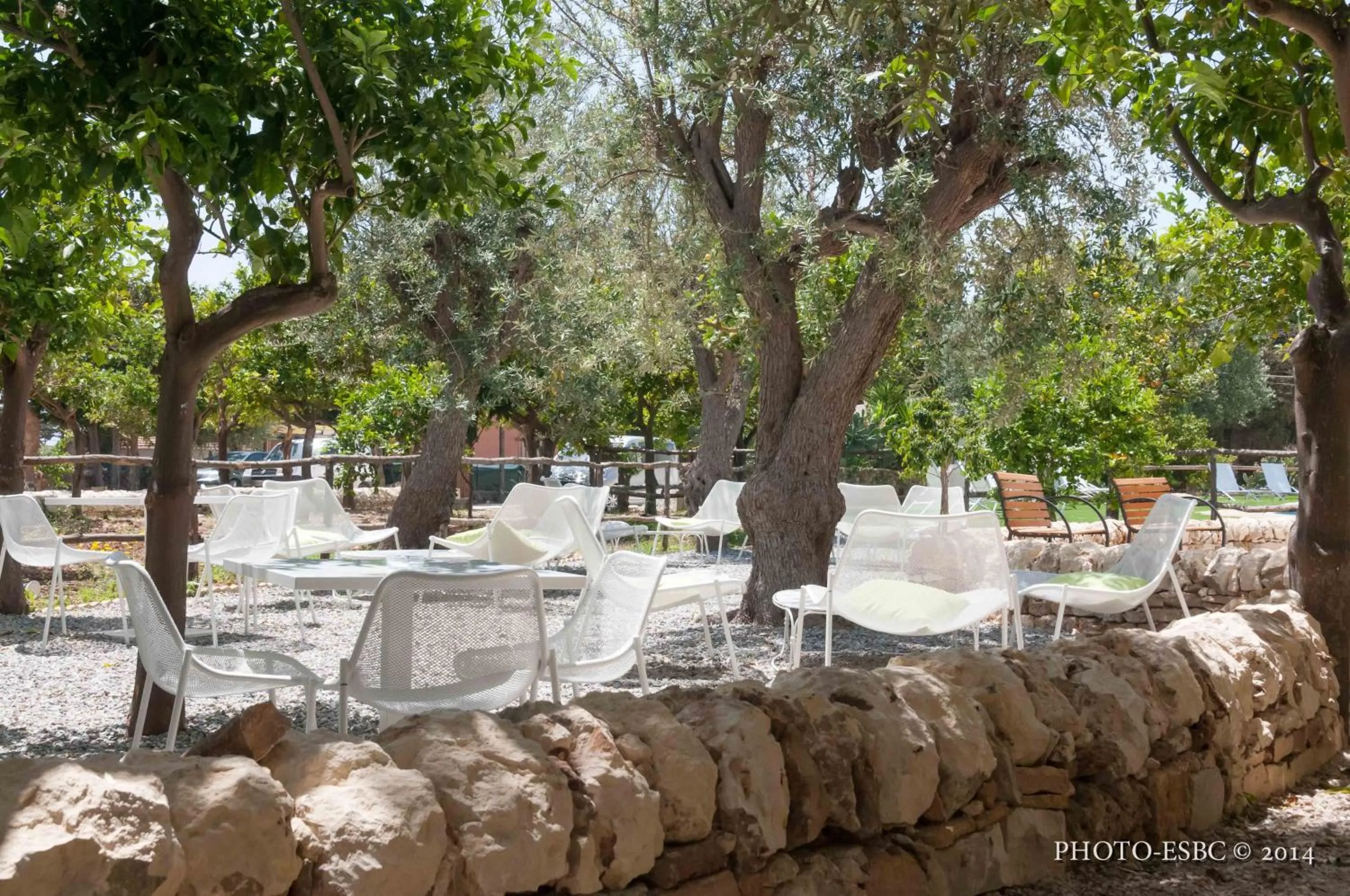 Balcony/Terrace in Baglio Siciliamo Country House