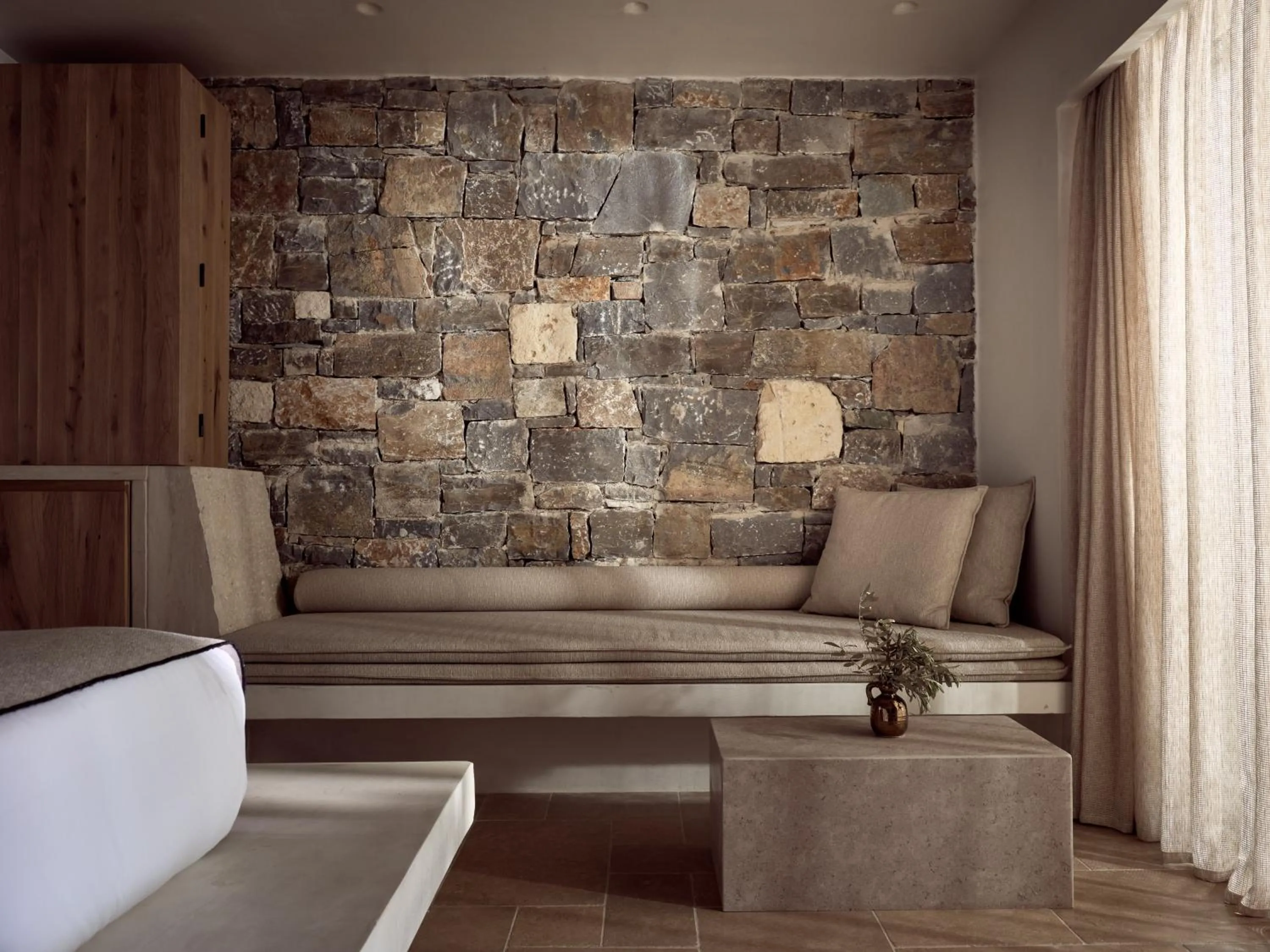 Seating area in Acro Suites - A Wellbeing Resort