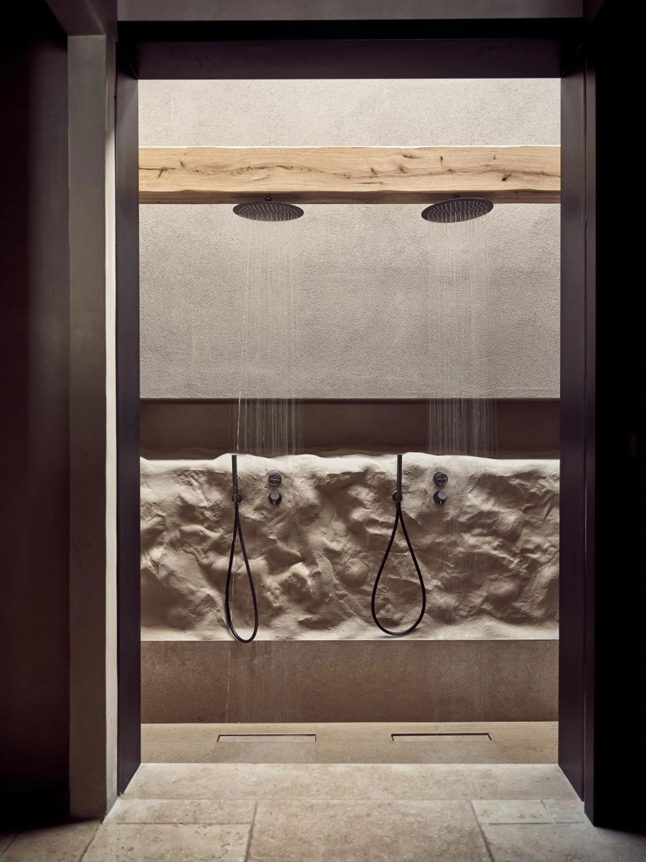 Shower in Acro Suites - A Wellbeing Resort